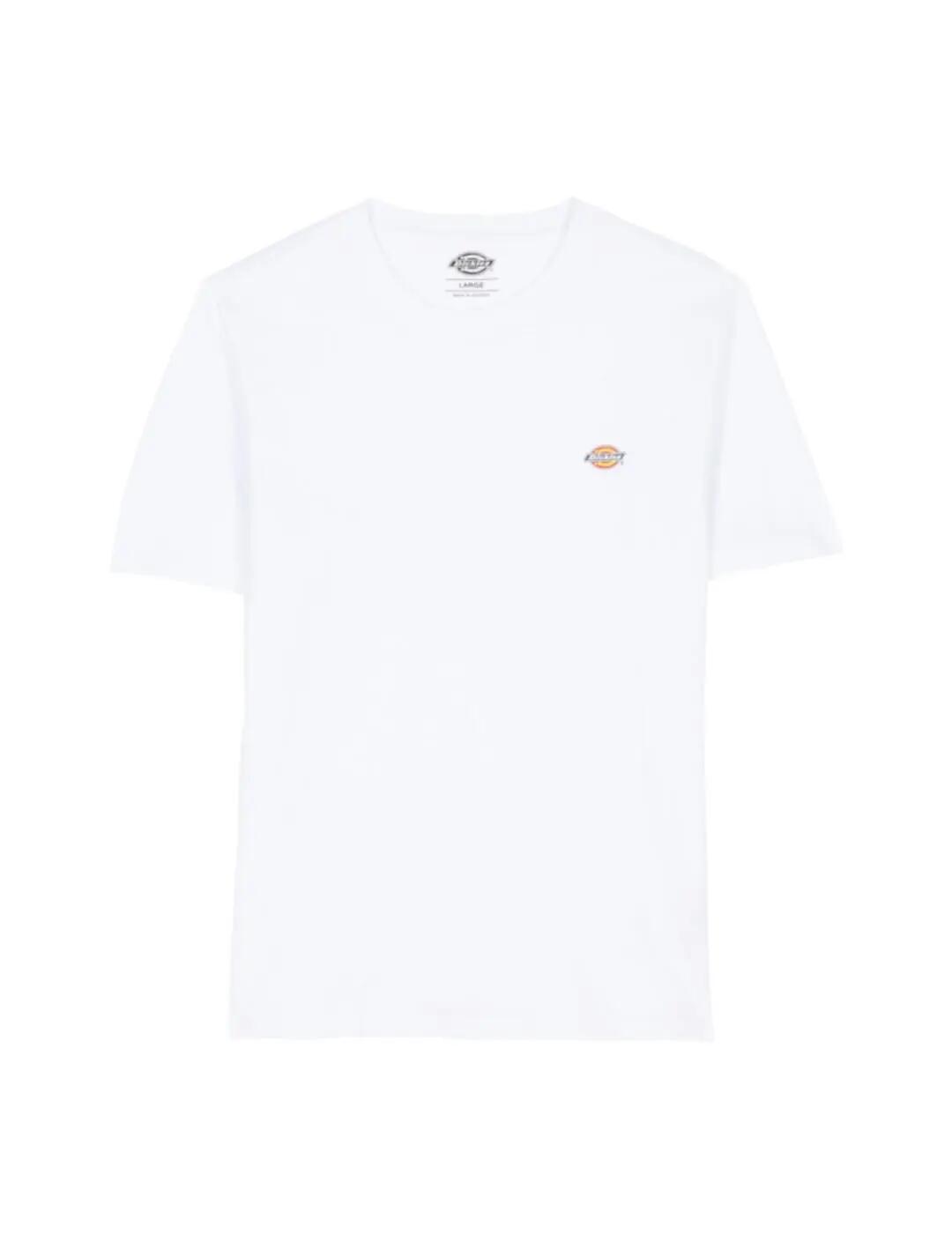 Camiseta para Hombre Dickies Mapleton Blanco 1/4
