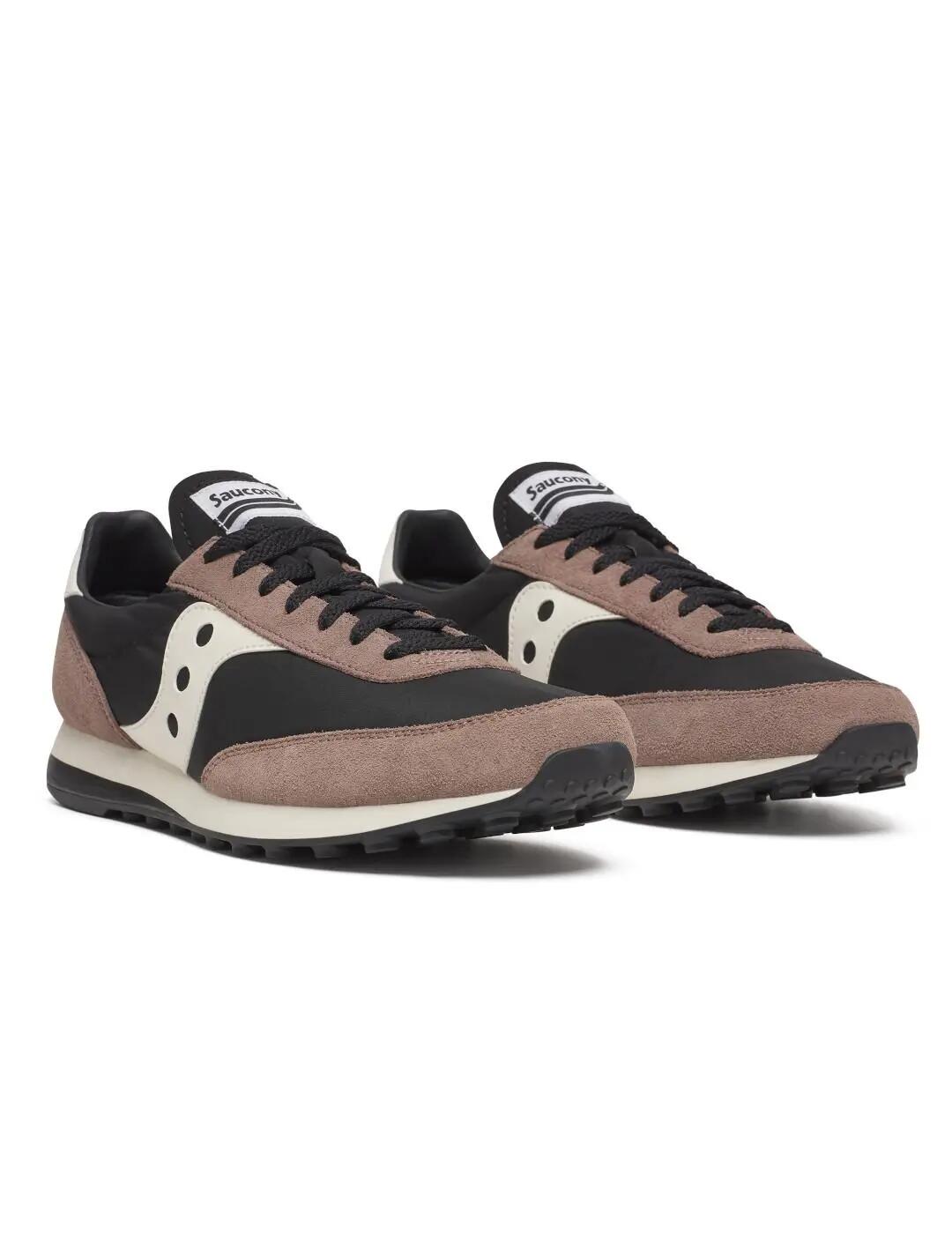 Sneakers da uomo Saucony Trainer 80 marrone 3/6