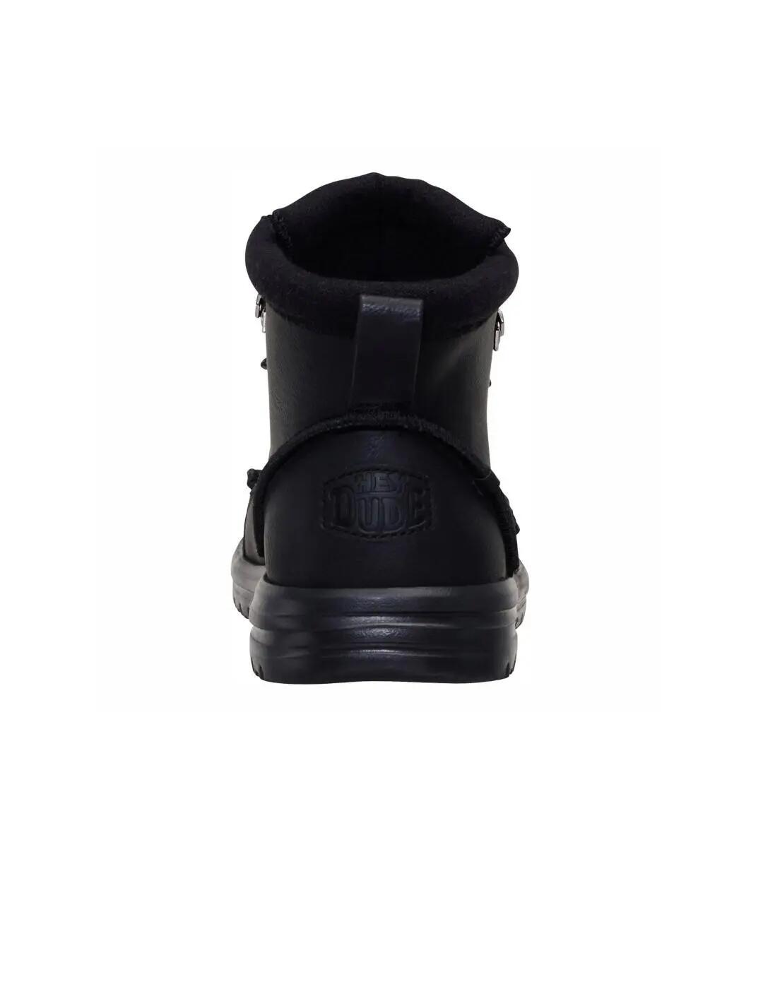 Scarpe da uomo Hey dude Bradley classic tumbled Nero. 5/6