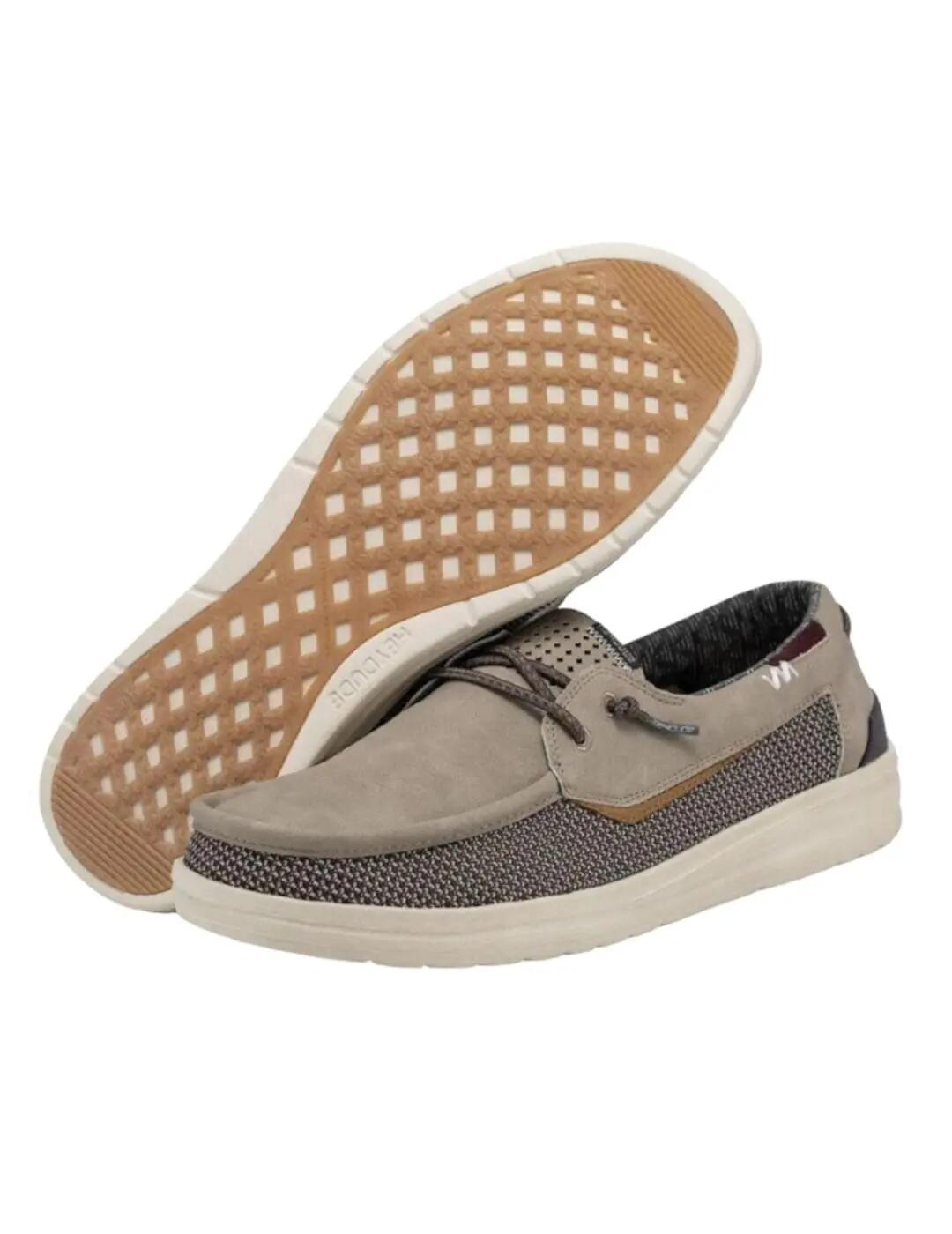 Zapatillas para Hombre Hey dude Welsh grip Beige 3/6