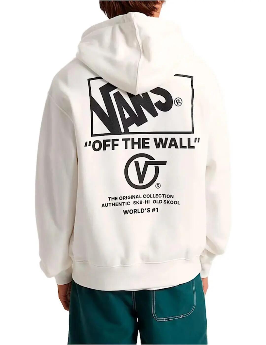 Camisola e suéter para Homem Vans Hi pull Branco. 3/4