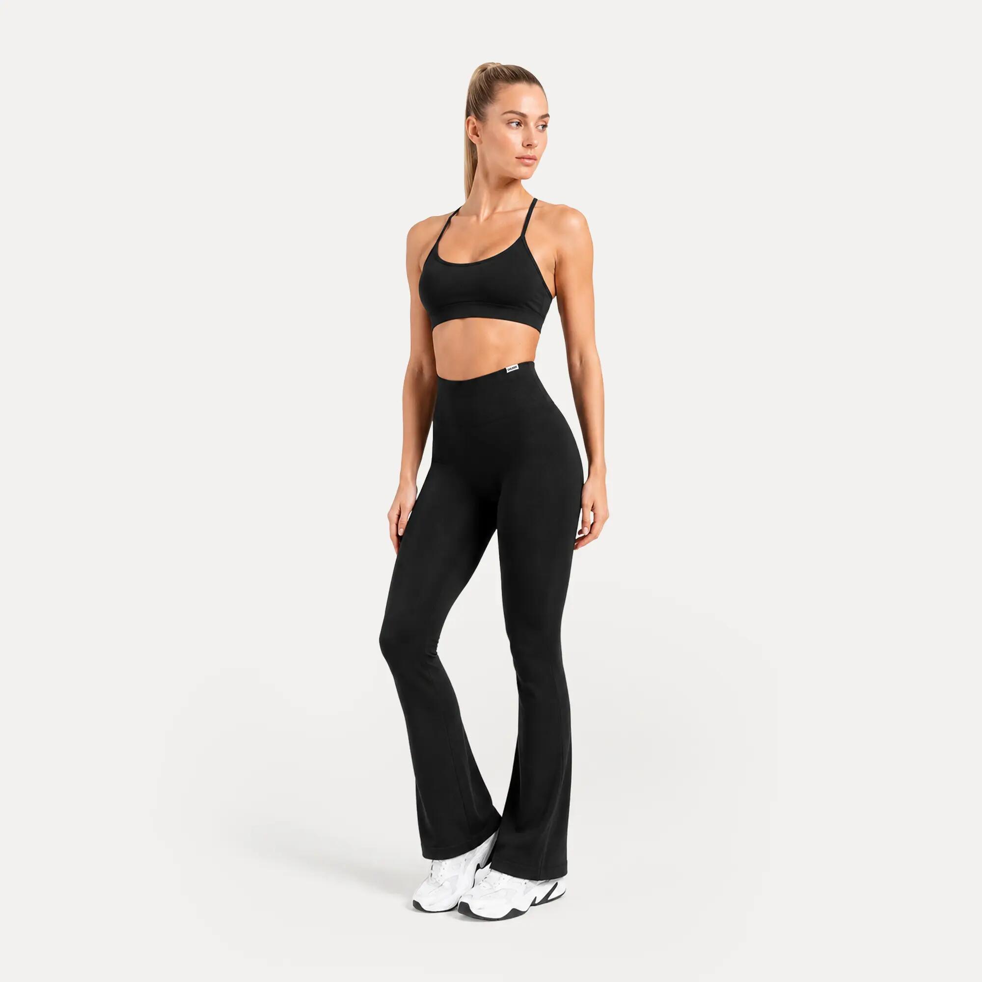 Damen Schlagleggings Oriana Schwarz 3/5