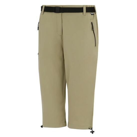 Pantacourt Randonnée Femme Regatta "Women's Xert Stretch Capri Light" 44 Beige