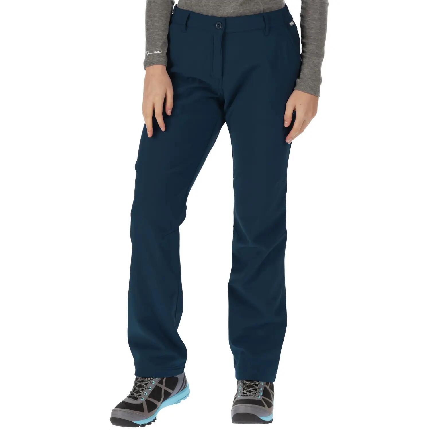 Regatta Fenton Softshellhose Damen in Kurzgrößen mit Fleecefutter 2/7