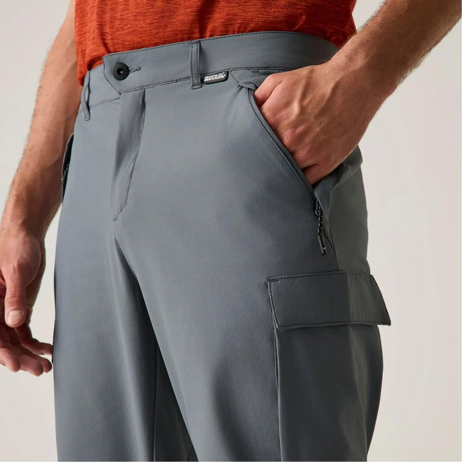 Pantaloni cargo leggeri da viaggio anti-insetti da uomo 4/7