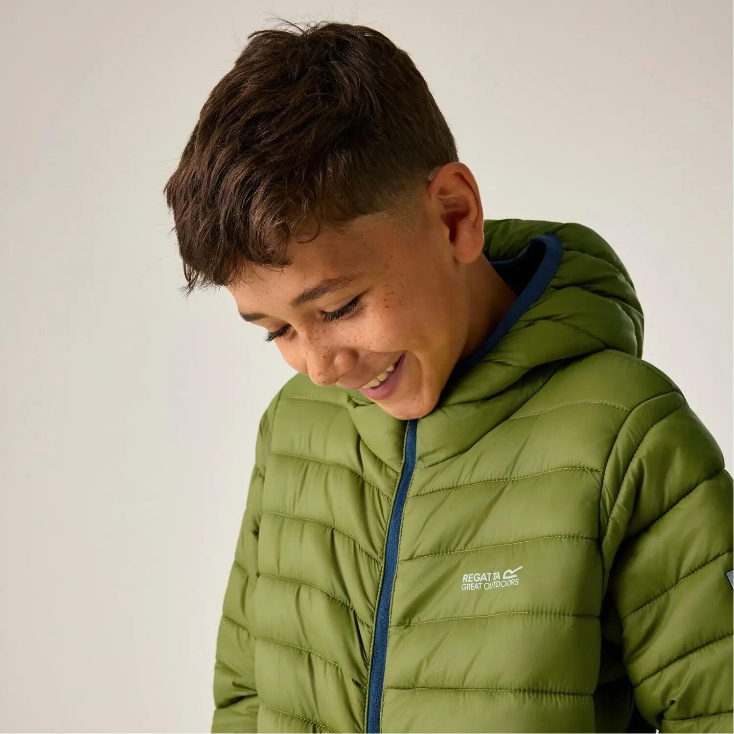 Regatta Marizion Baffle-Jacke mit Kapuze für Kinder 5/8