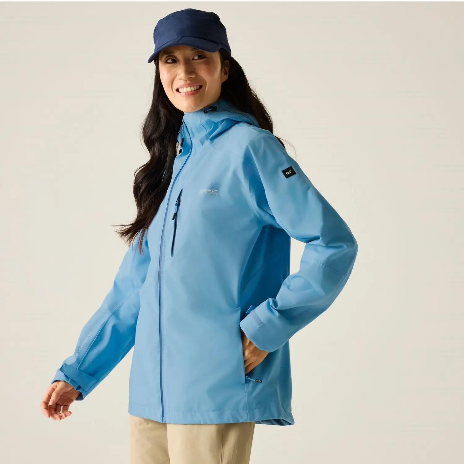 Jas Hiking Dames Waterproof 2/6