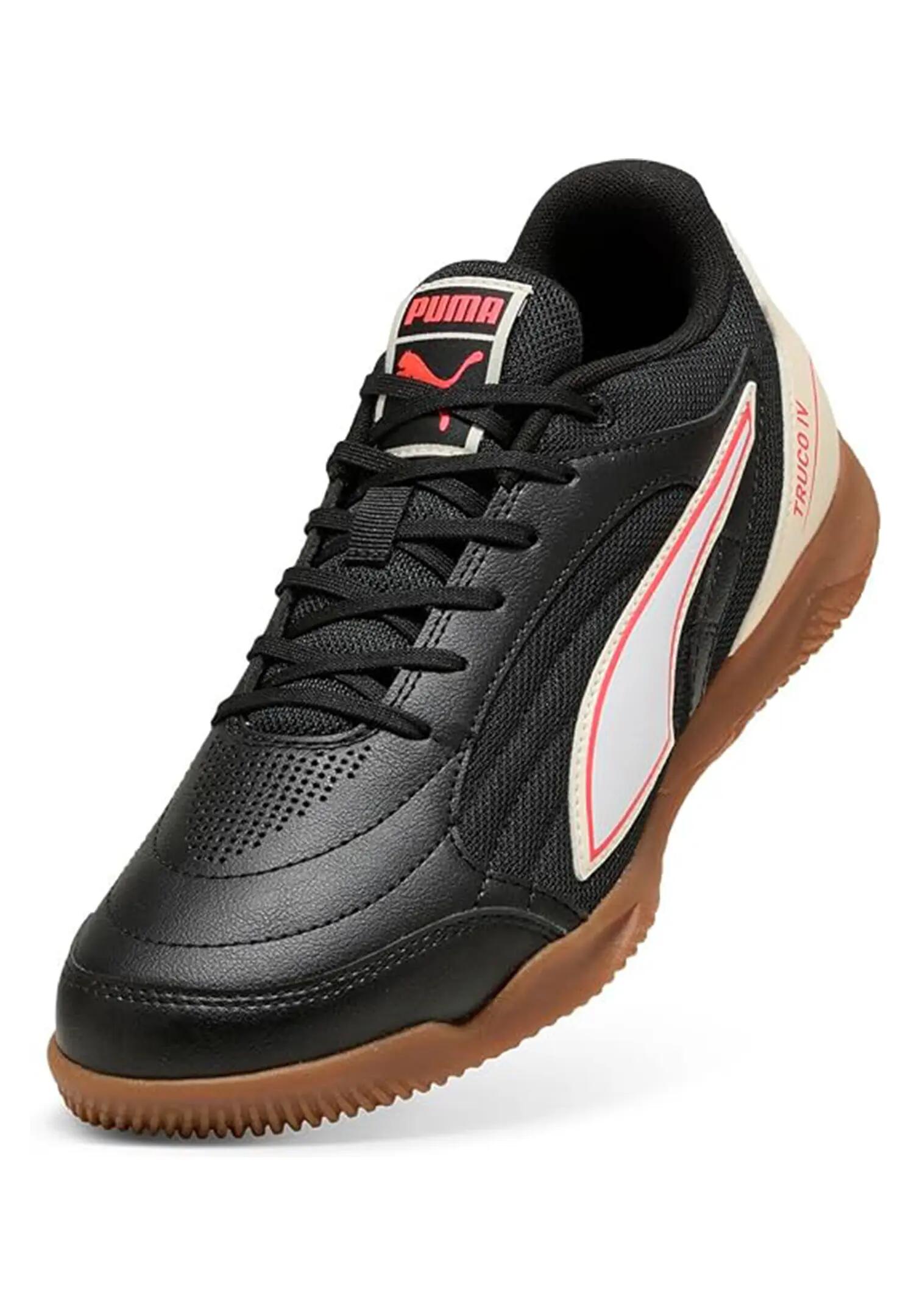 Puma Herren Truco IV Fußballschuh Puma Black Ultra Red 5/6