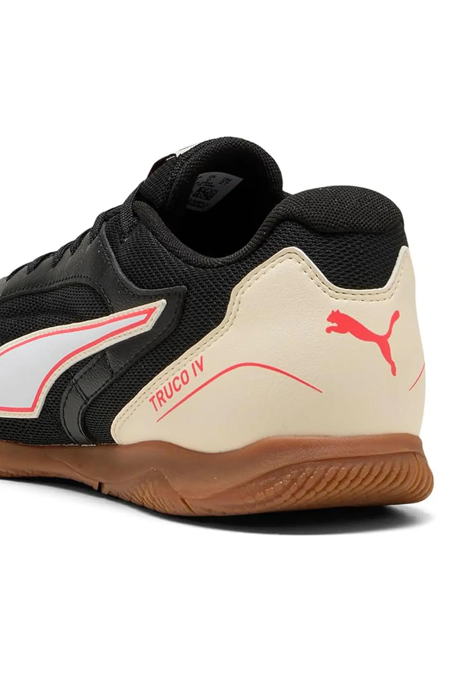 Puma Herren Truco IV Fußballschuh Puma Black Ultra Red 2/6