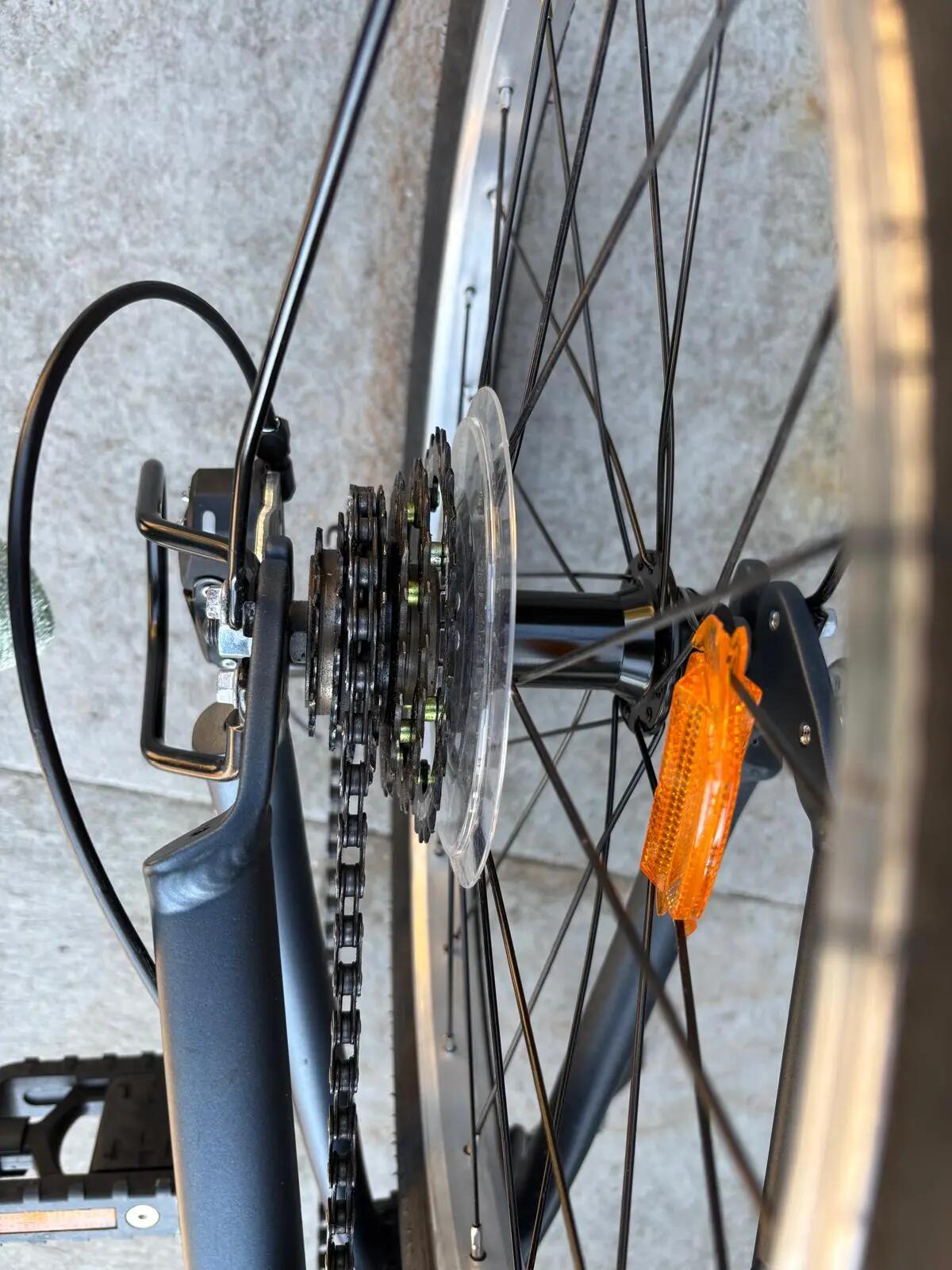 Entre Particuliers - Vélo pliable B'TWIN Fold 500 Decathlon – Bleu fonc 3/5