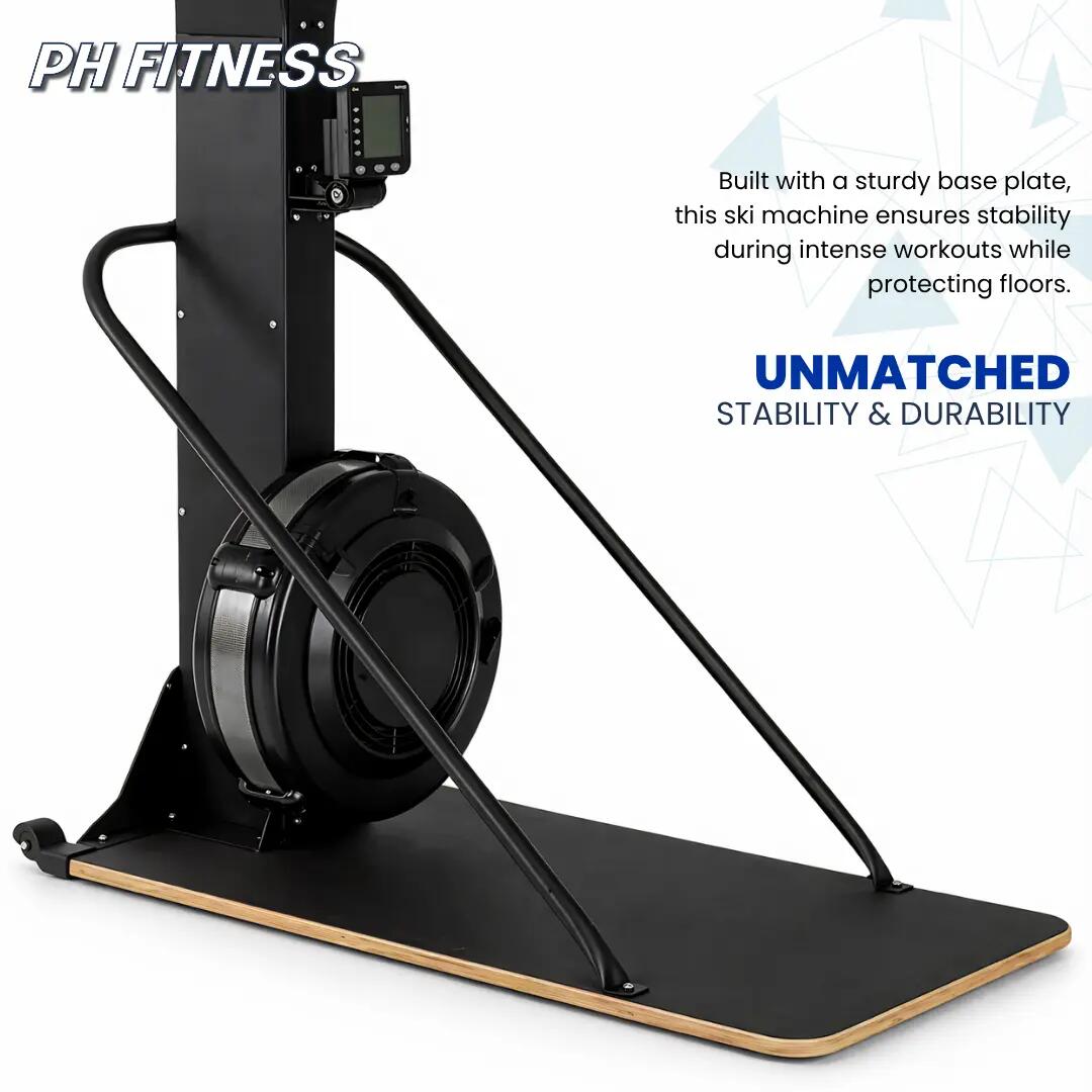 Ski trainer con resistenza ad aria e LCD | PH Fitness 4/9