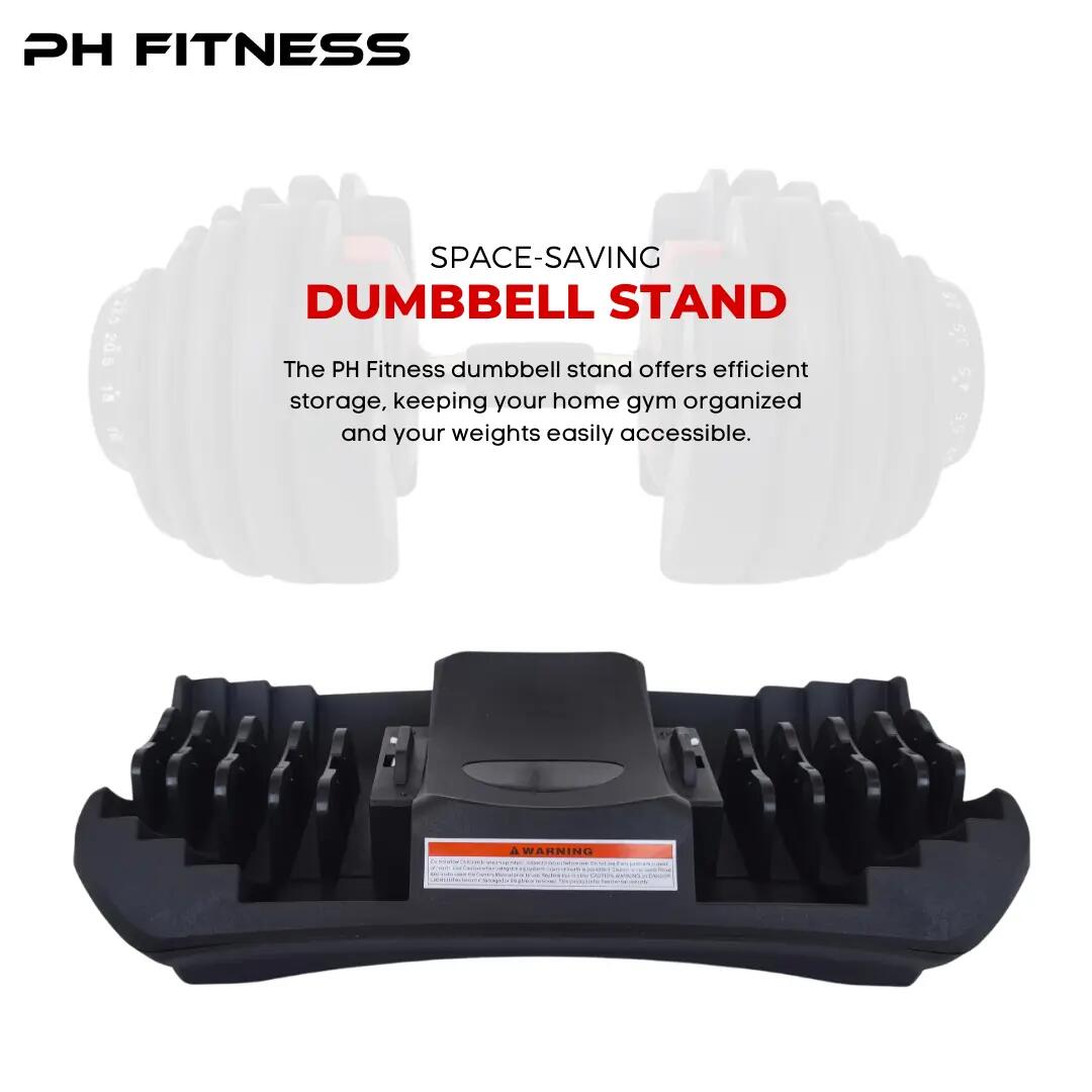 Manubri regolabili Smart set 2 × 24 kg | PH Fitness 6/9