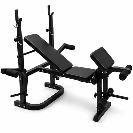 Banc de musculation avec support de barre réglable presse à banc