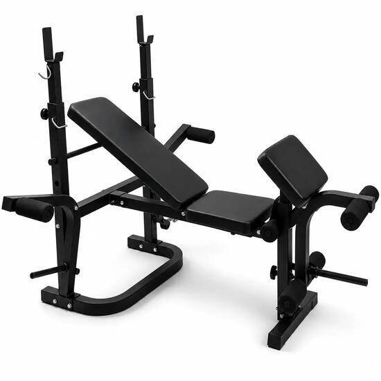 Banc de musculation avec support de barre réglable presse à banc