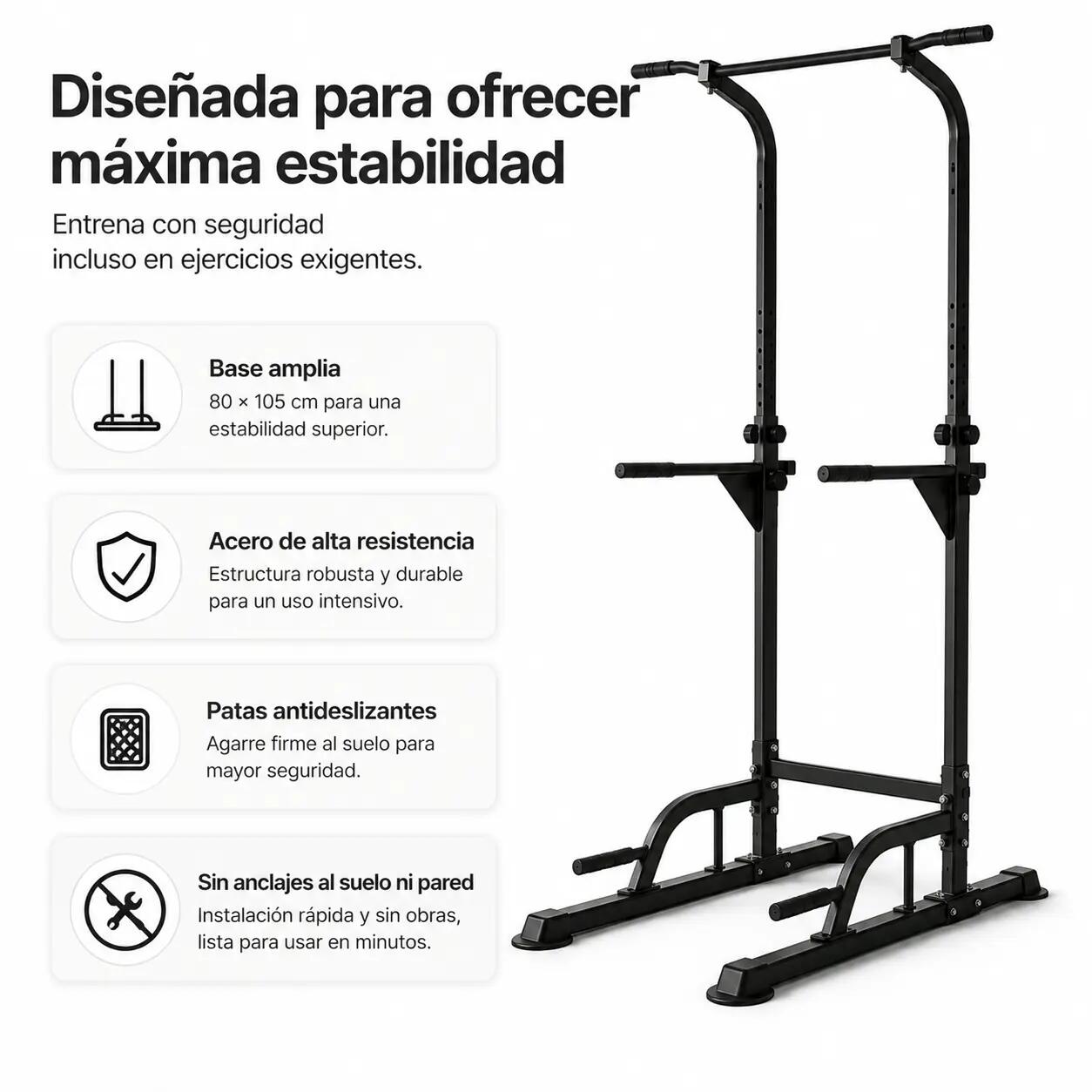 Barra de Trações Multifuncional com Estação VKR 150-230 cm 5/6
