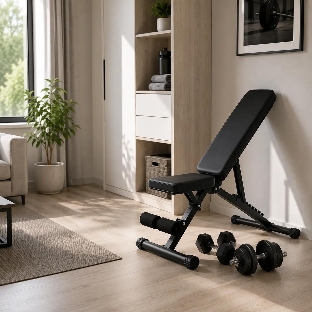 Banc de musculation pliable dossier réglable 7 positions 3/7
