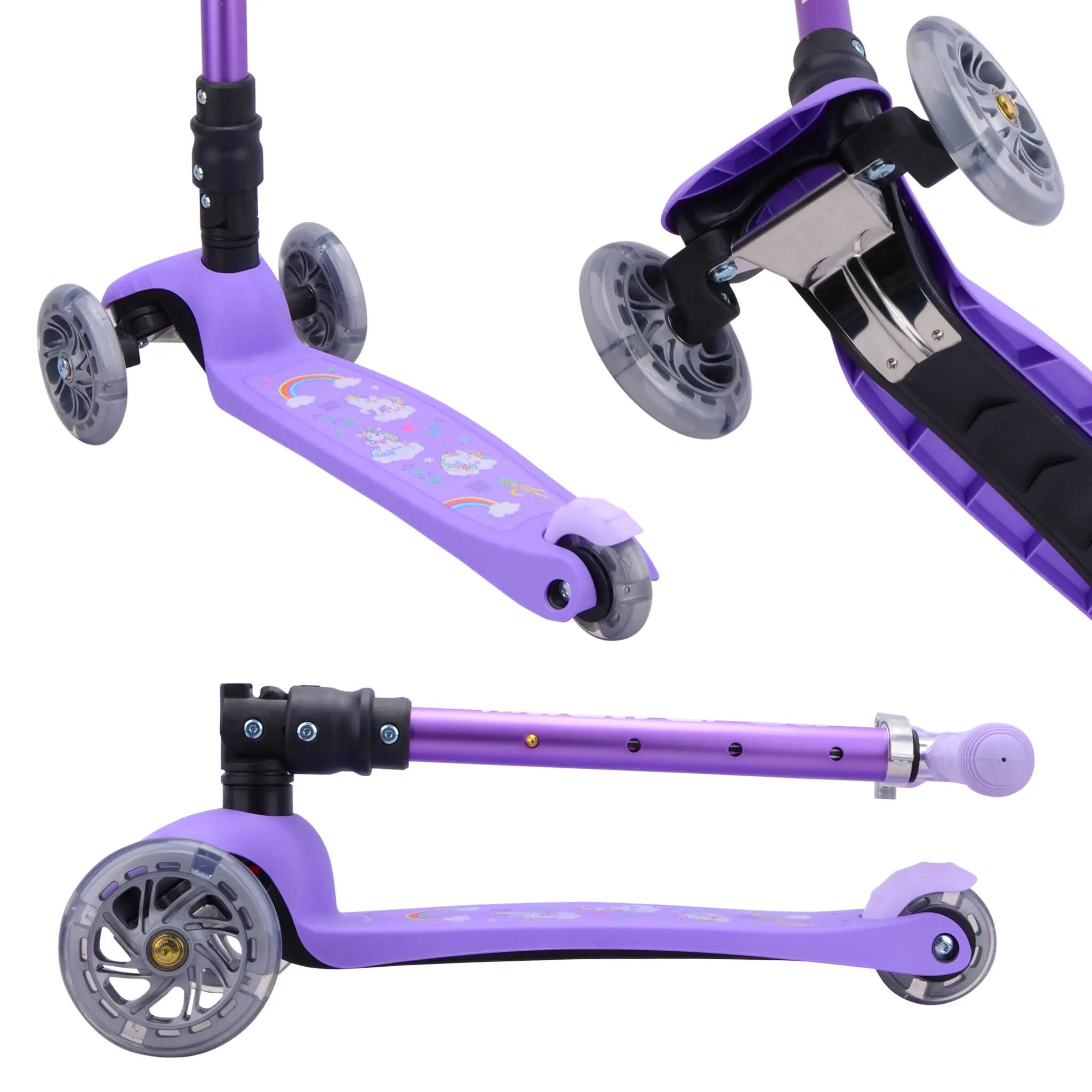 Monopattino / Monopattino a 3 ruote Teeny FOLD, Unicorn Purple 6/6
