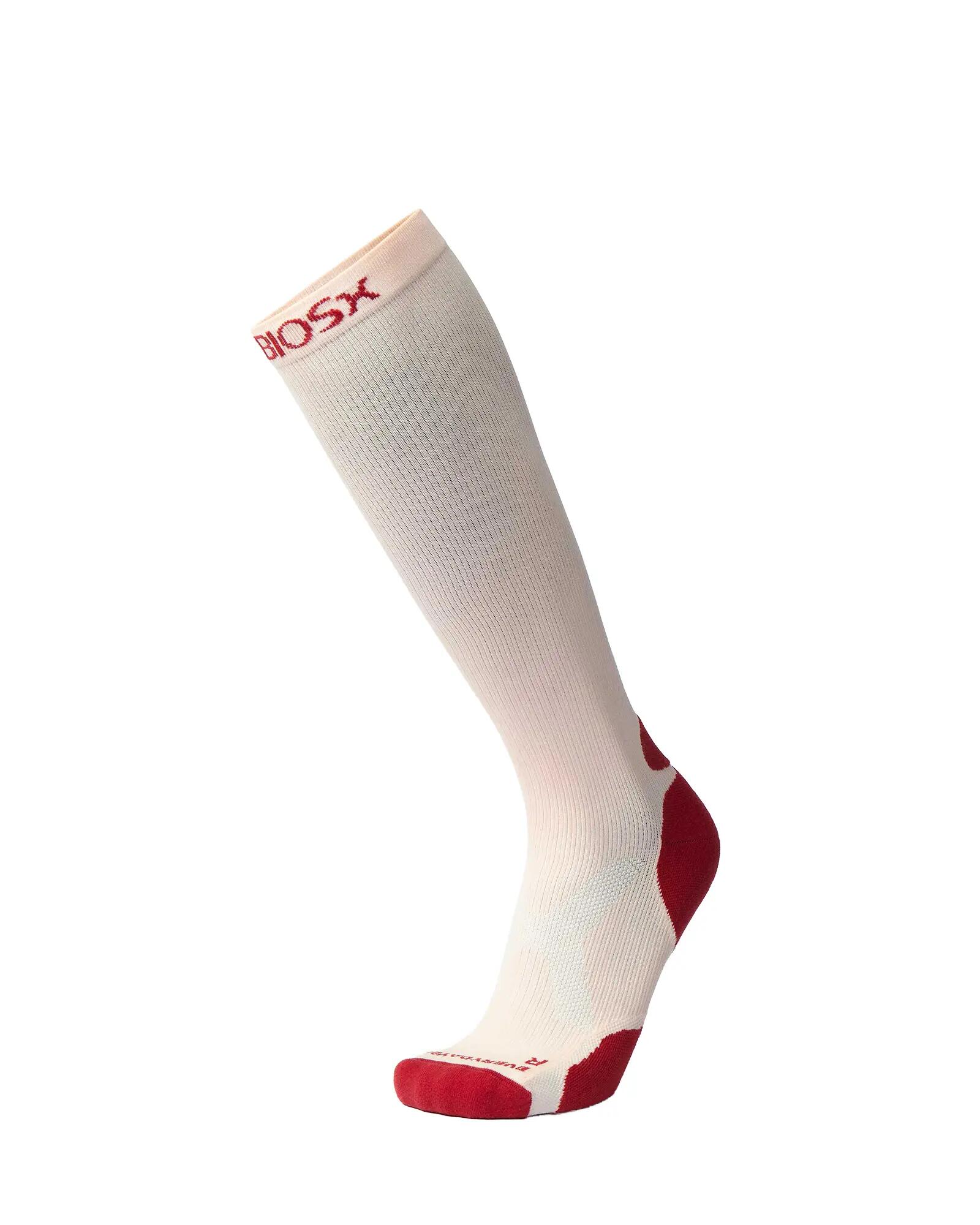 BIOSx Everyday Compression Socks Arch Support Blushed Pink