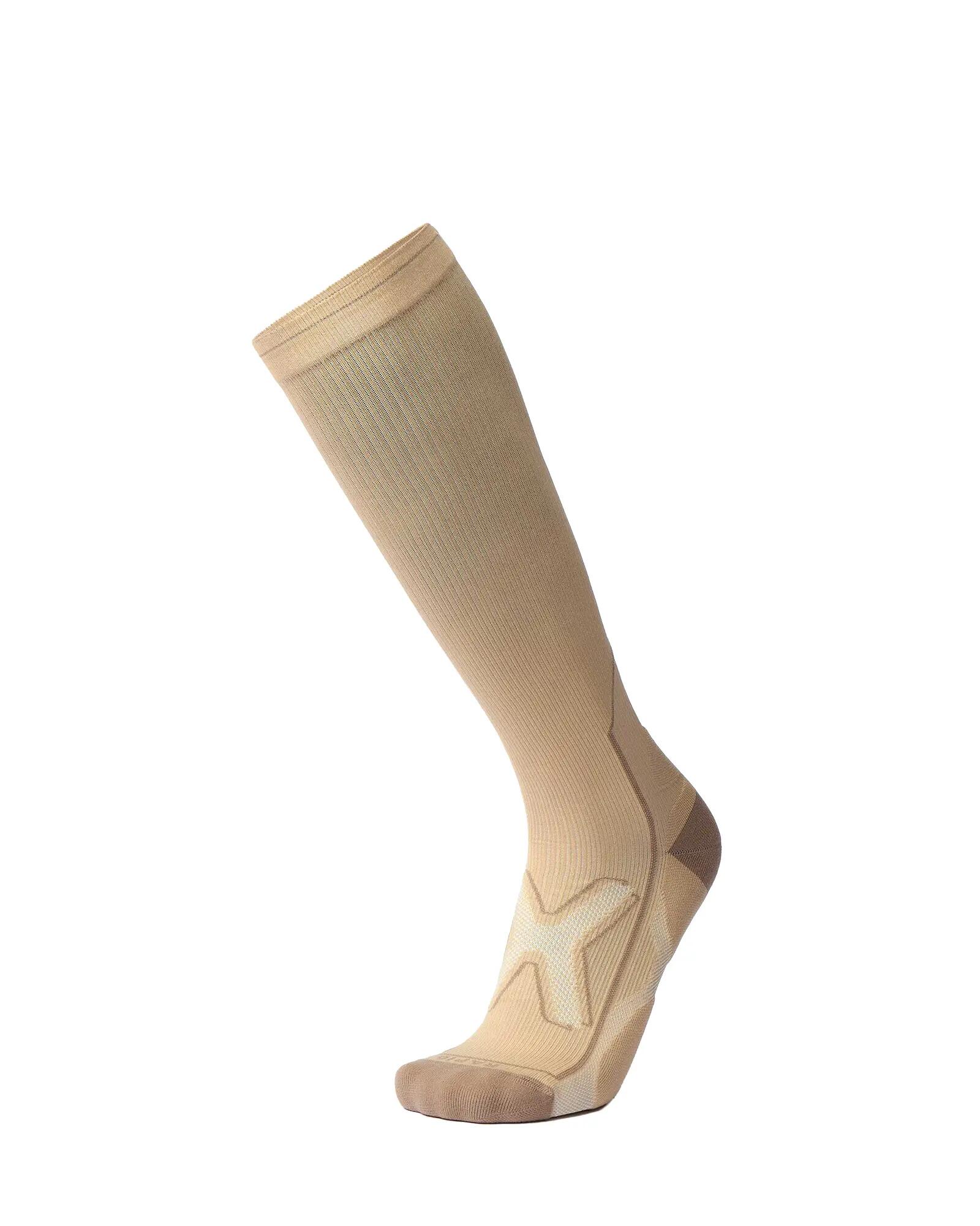 BIOSx Rapid Recovery Compression Socks Muscle Recovery Soft Stone