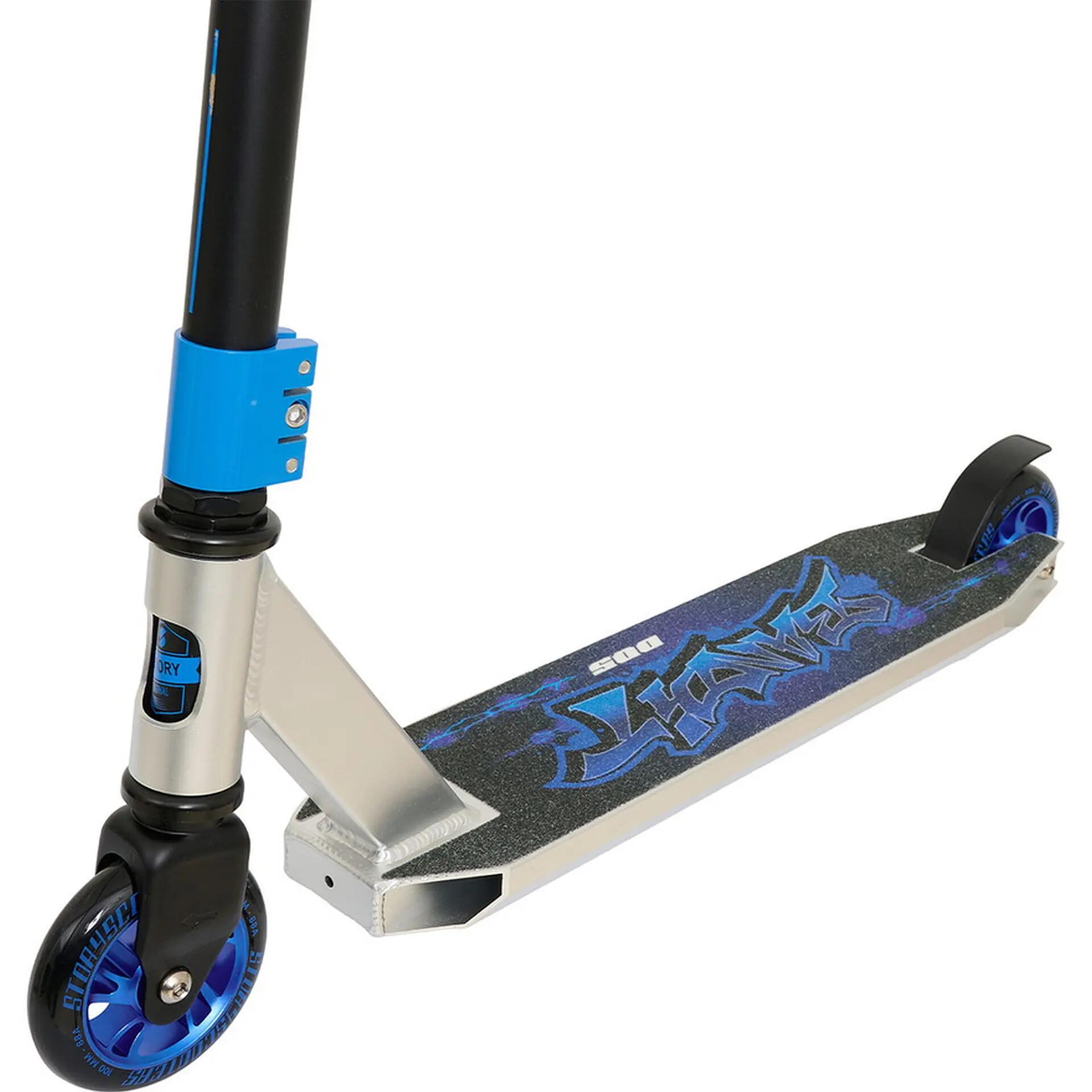 Stunt-Scooter Bandit DOS, silber 2/3