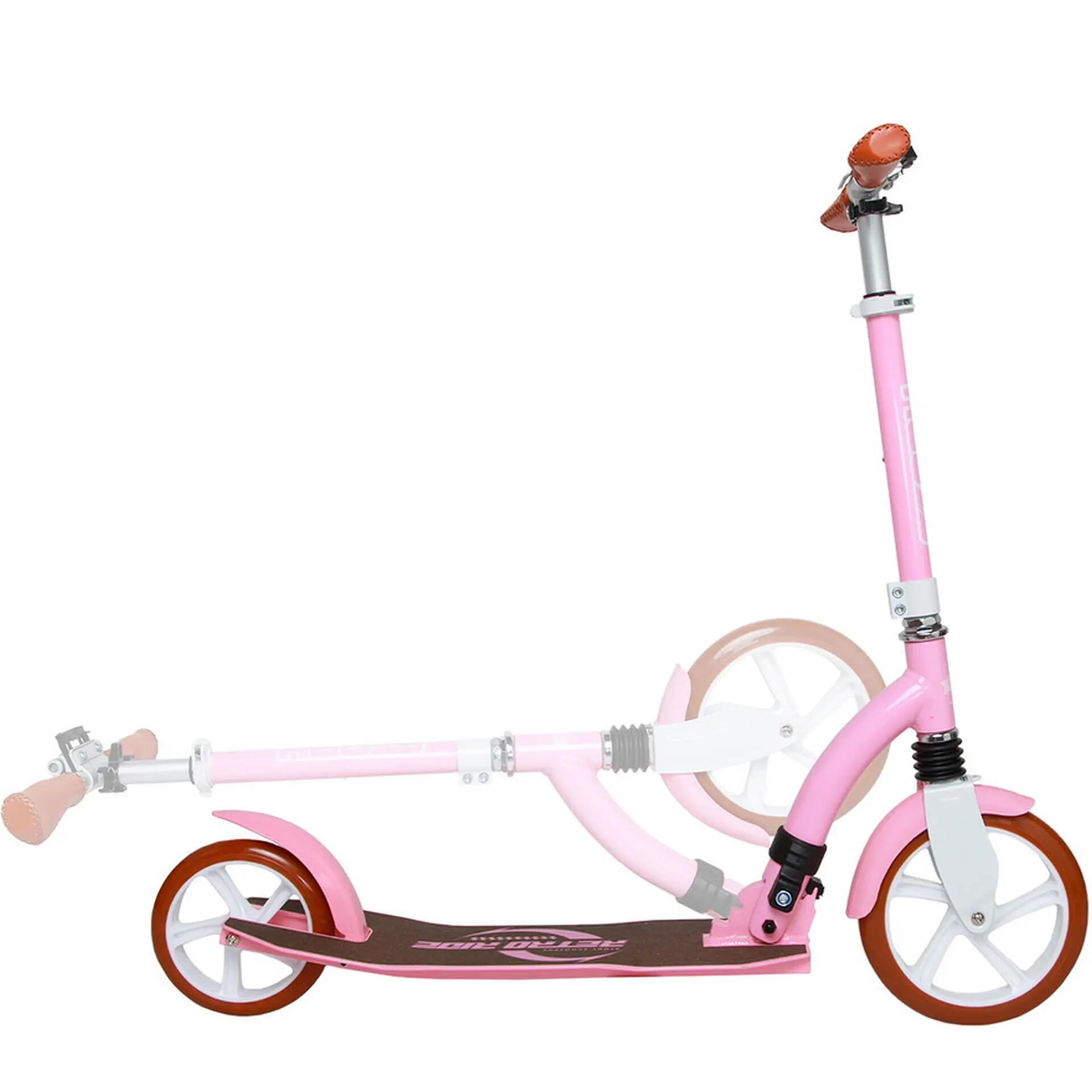 City-Scooter Retro Ride opvouwbare forenzenstep, roze 2/3