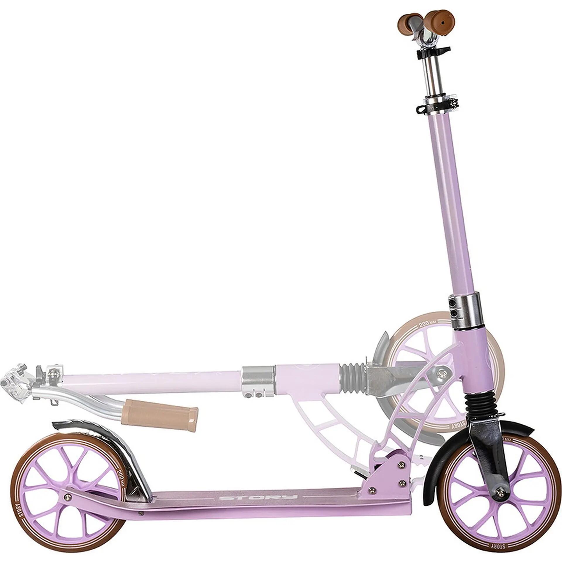 City-Scooter 70's Foldable Commuter, viola 3/4