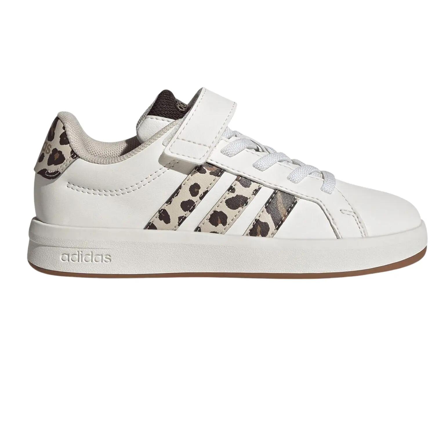 Adidas Girls Grand Court 2.0 Flat Trainers