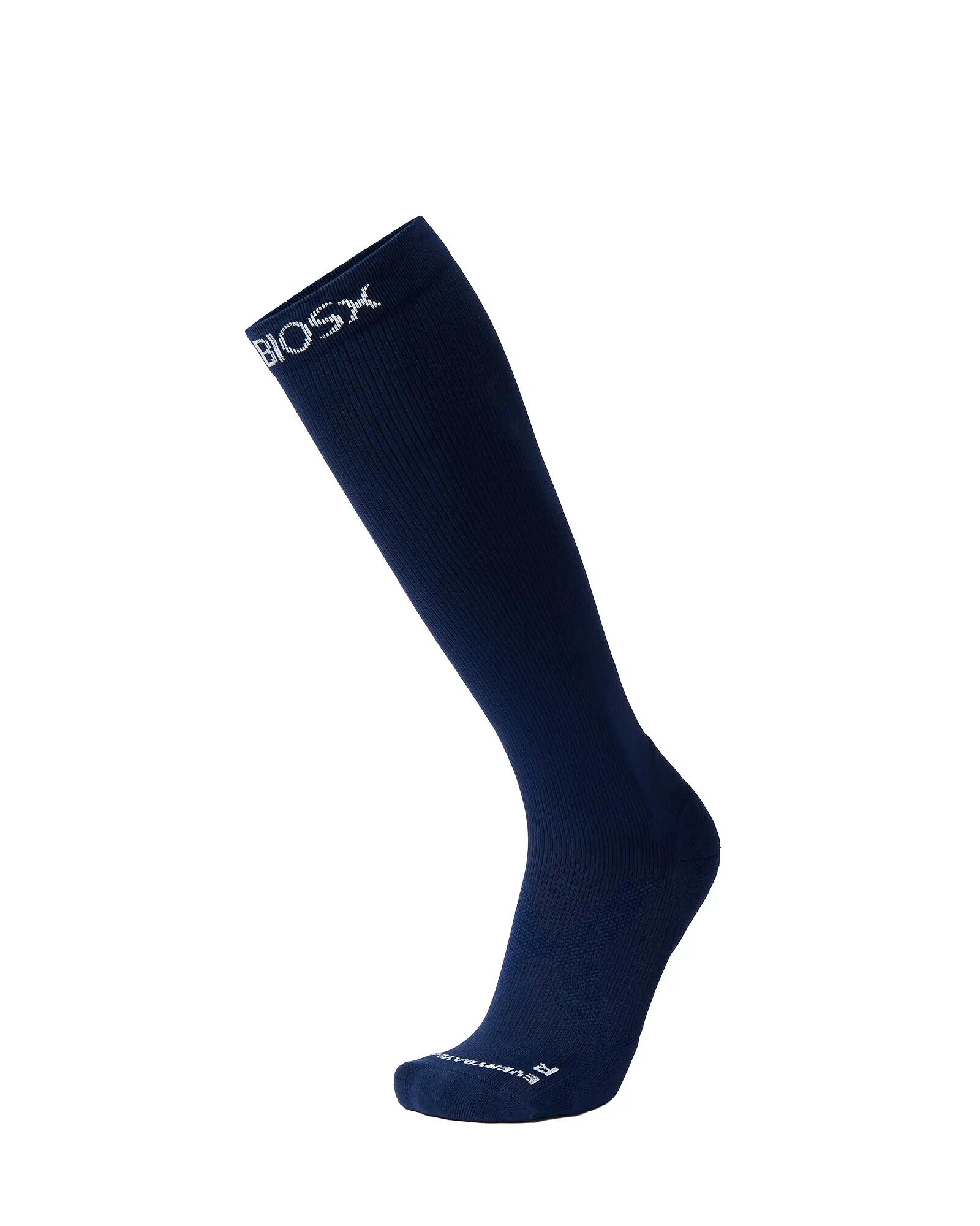 BIOSx Everyday Compression Socks Arch Support Royal Navy