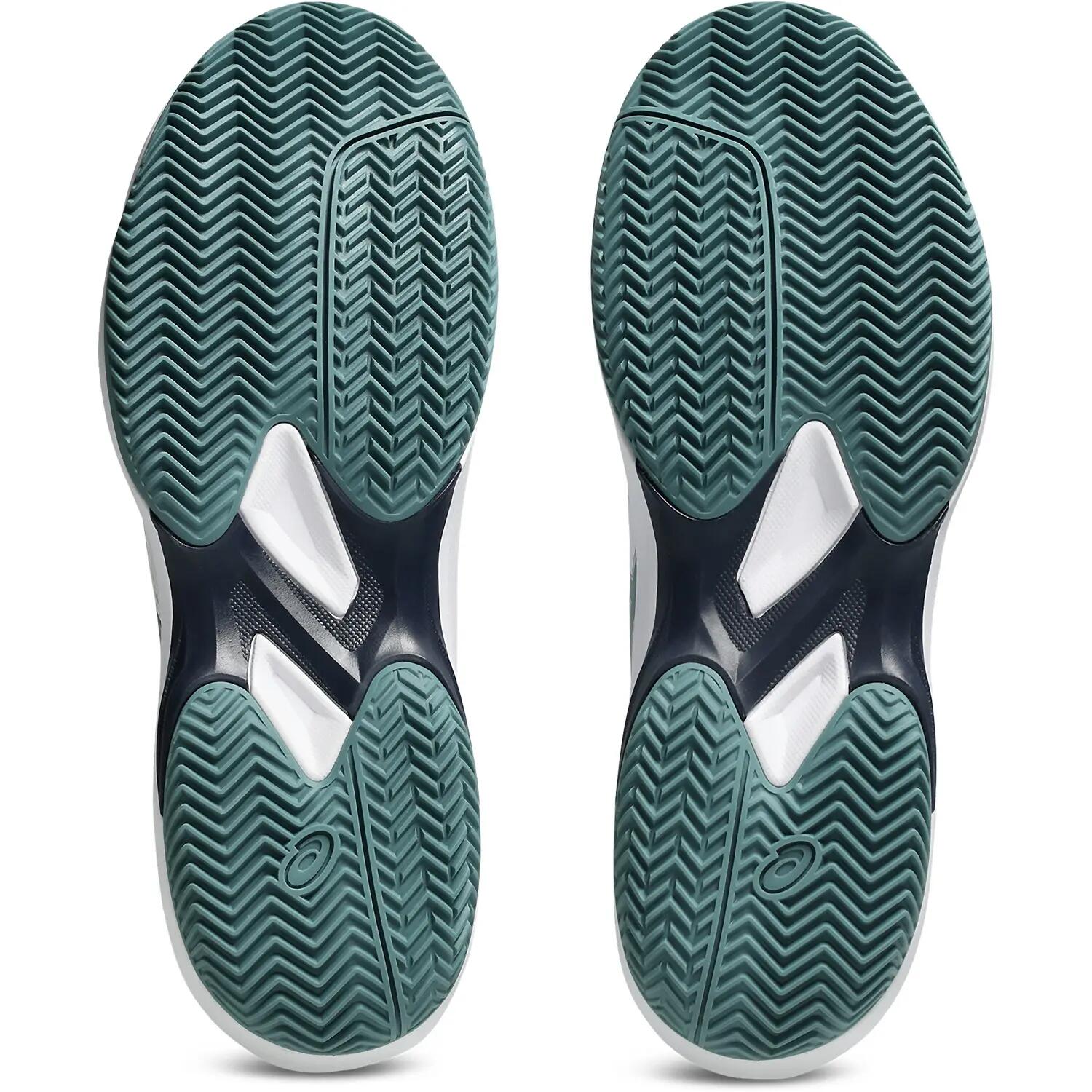 Schoenen - tennis - heren - licht, ademend - game ff - wit/teal 4/8