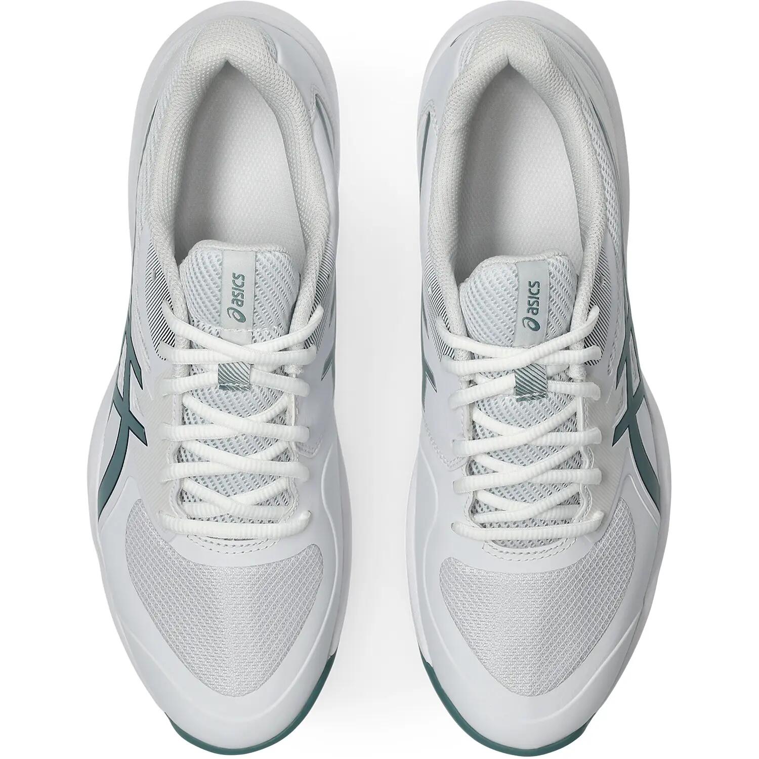 Schoenen - tennis - heren - licht, ademend - game ff - wit/teal 3/8
