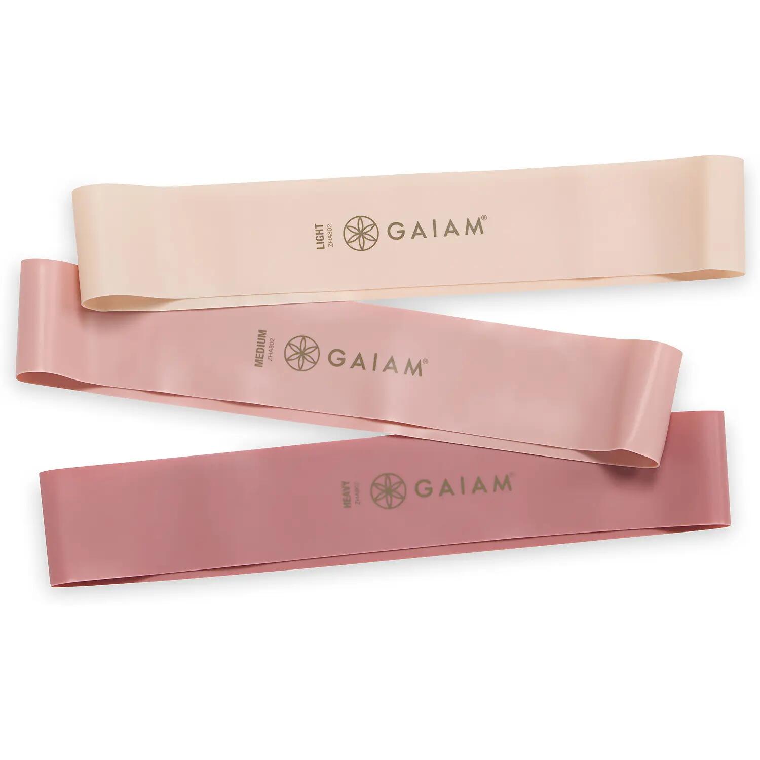 Unisex Kleingerät MINI LOOP BANDS 3-PACK BERRY - WIDERSTANDSBÄNDER 2/5