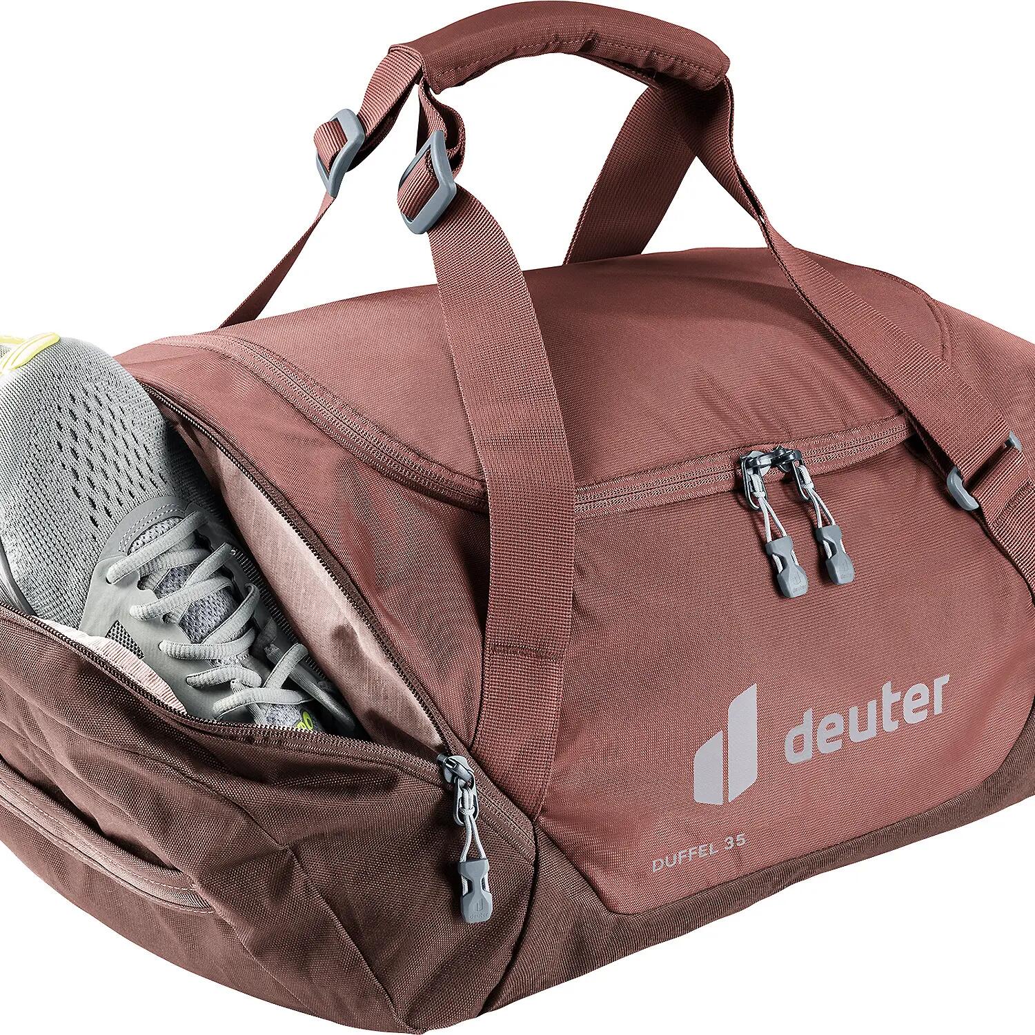 Reisetasche - Duffel 35 - leicht, wandelbar - caspia-raisin 3/13