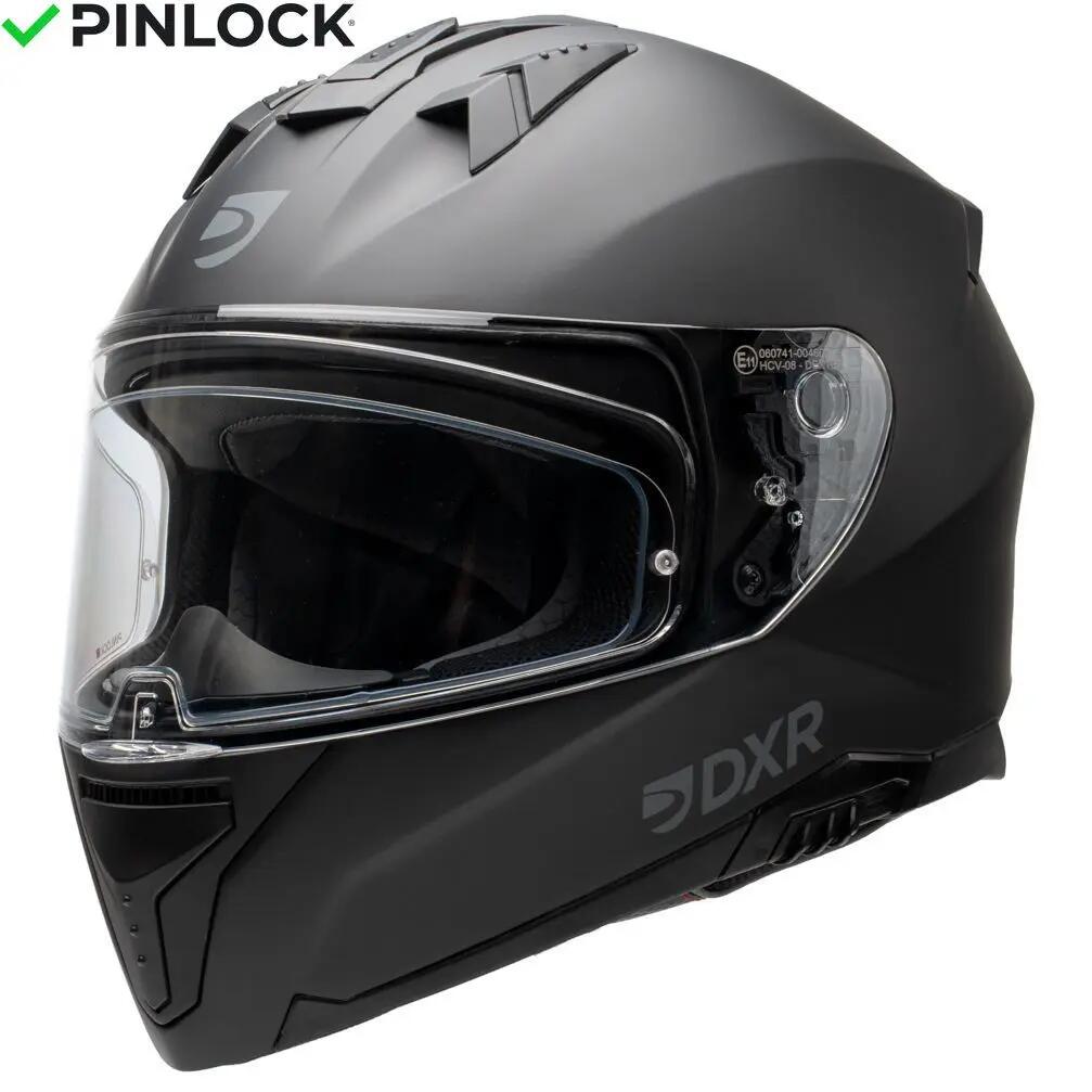 MOTOBLOUZ Casque Intégral ELEVEN 22.06 Black | ECE 22.06 1/7