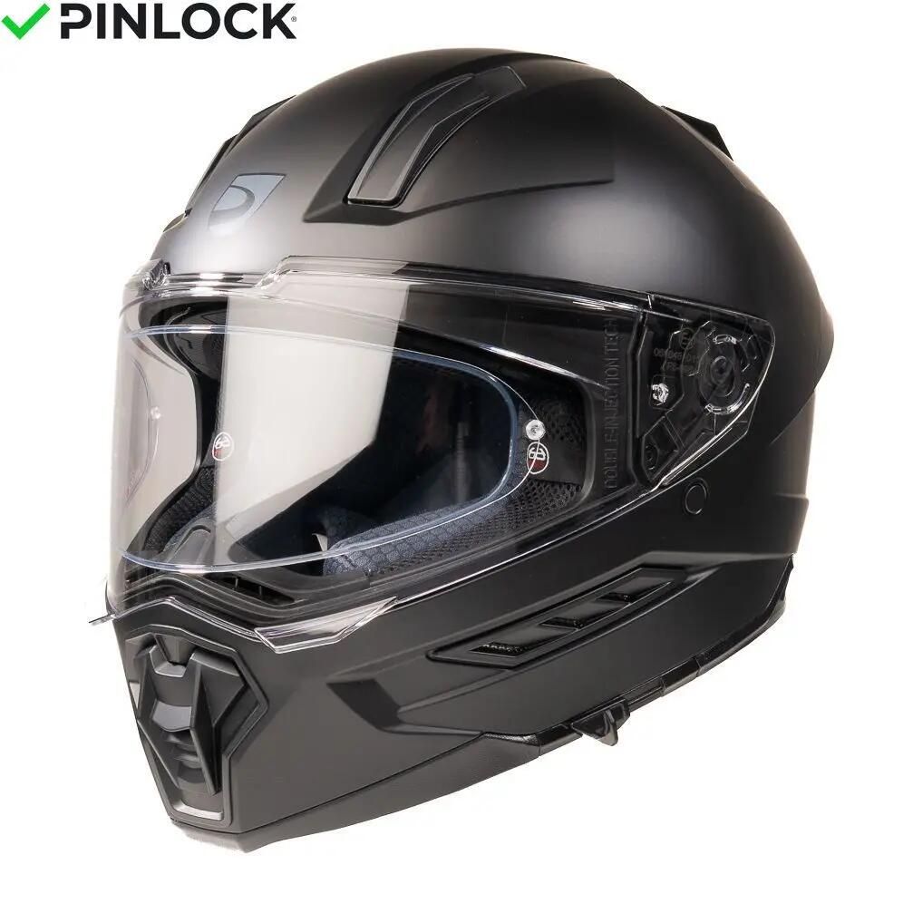 MOTOBLOUZ Casque Intégral ATLANTE Black | ECE 22.06 1/7