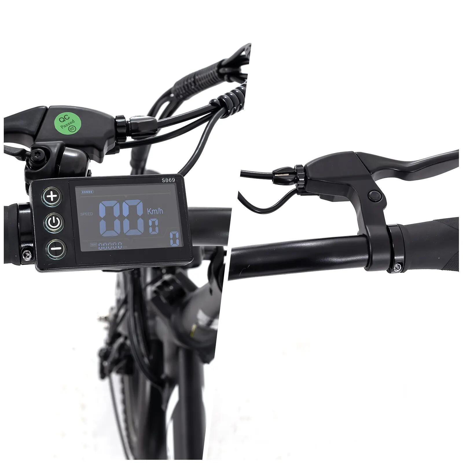 Vélo Électrique Pliable 250W Compact et Léger – EVERCROSS EK5 Blanc 10/16