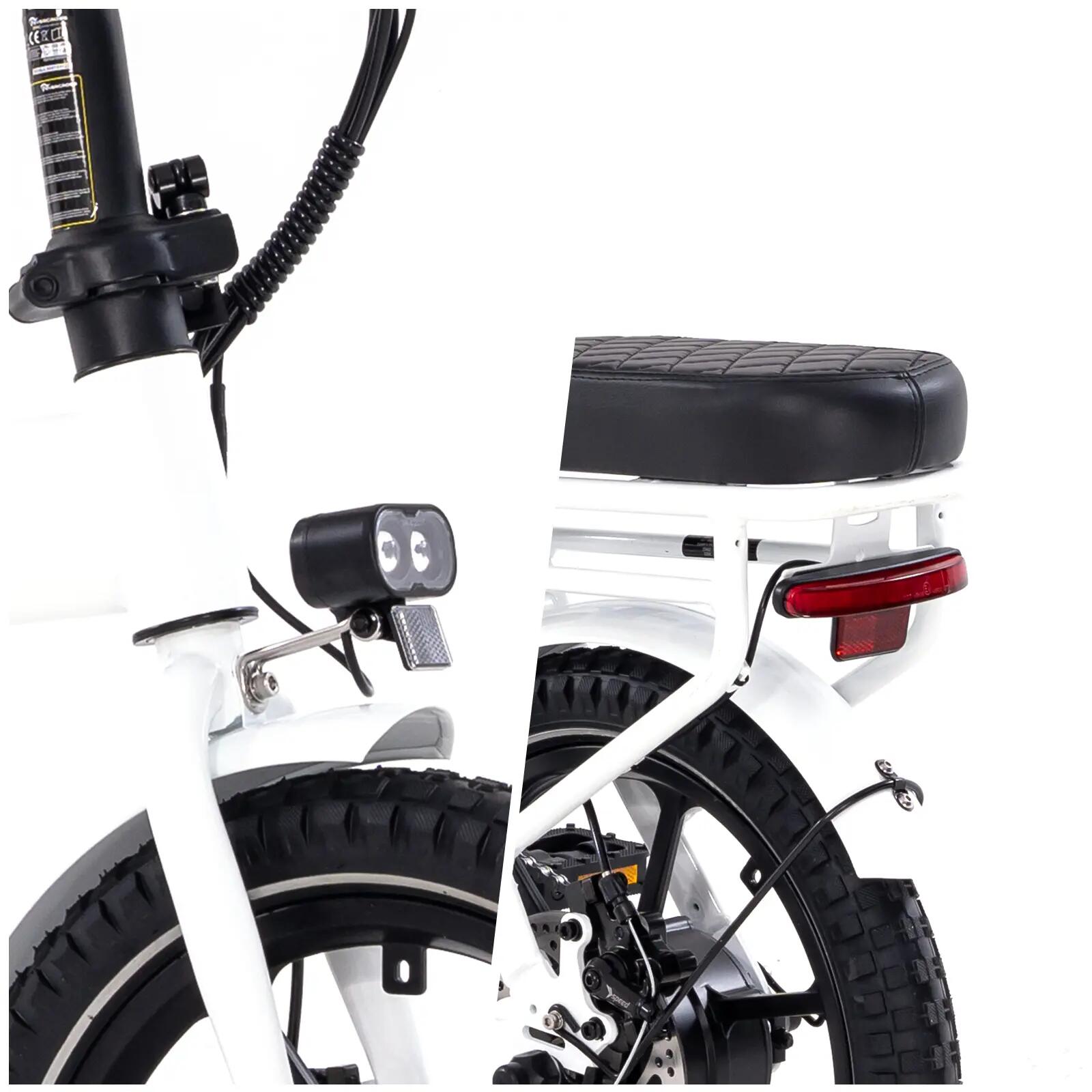 Vélo électrique pliant 16" 250W 13Ah 25 km/h EK5 compact urbain 6/15