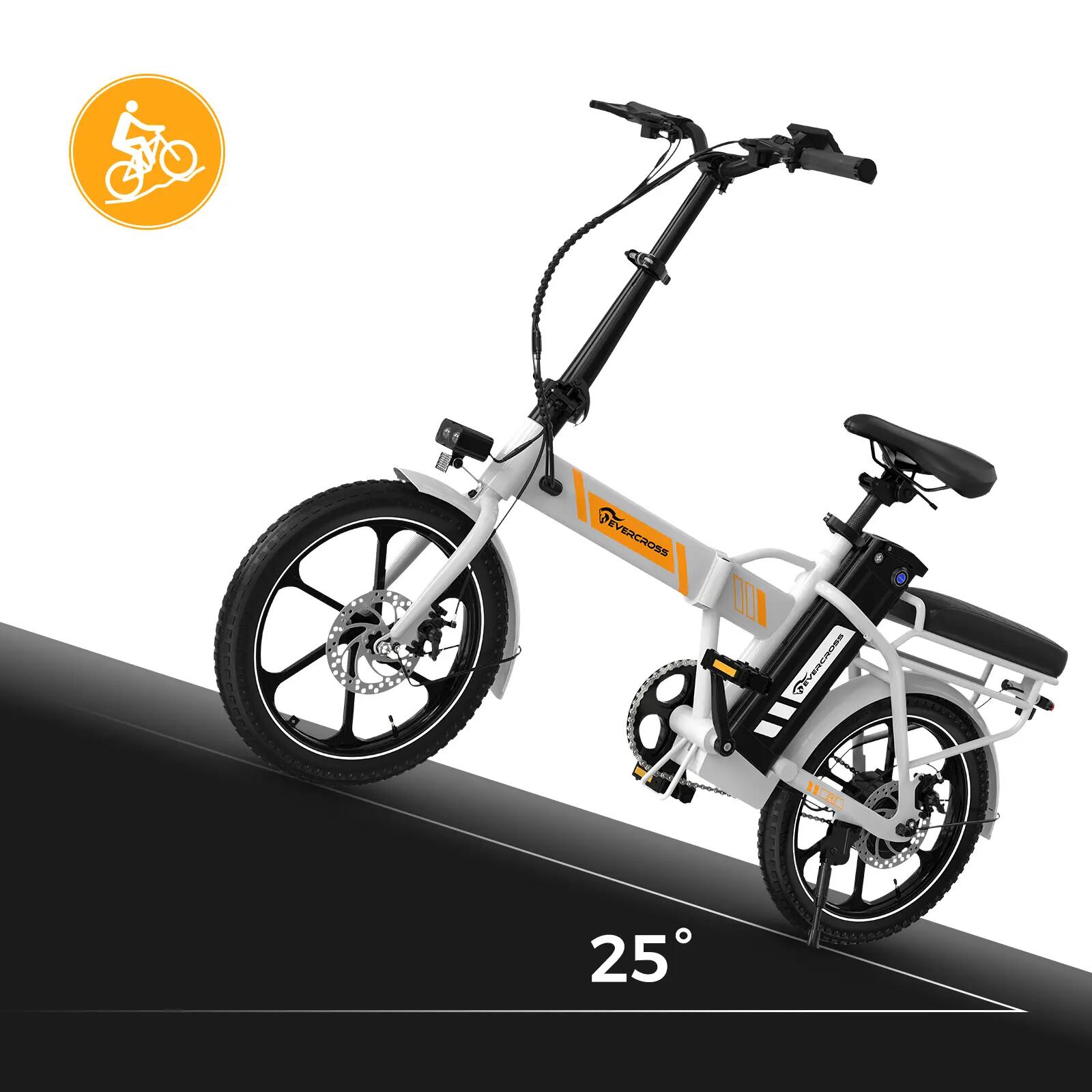 Vélo électrique pliant 16" 250W 13Ah 25 km/h EK5 compact urbain 11/15