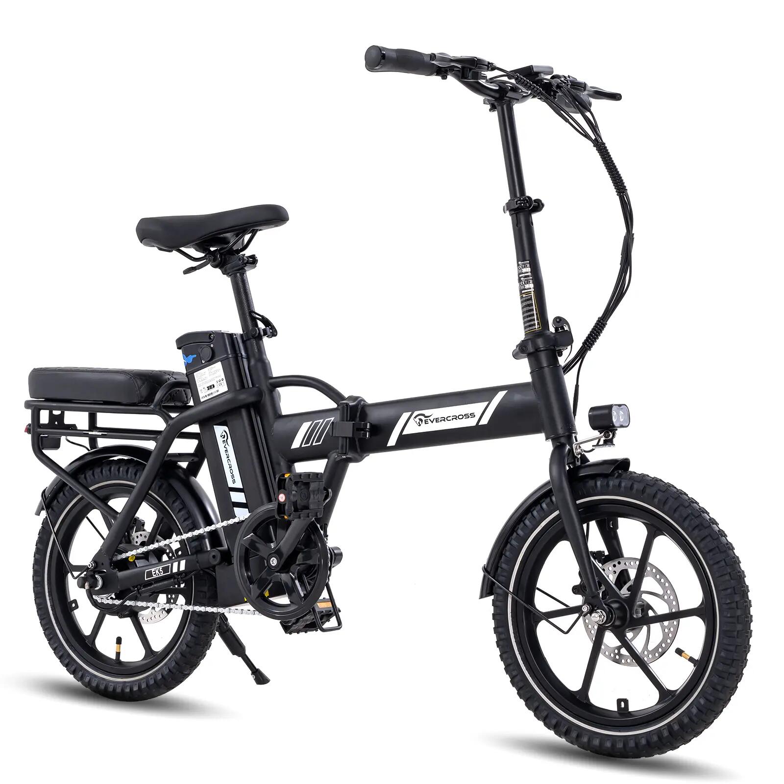 Elektrische vouwfiets 16" 250W 13Ah 25 km/u EK5 compact stadsfiets 4/15