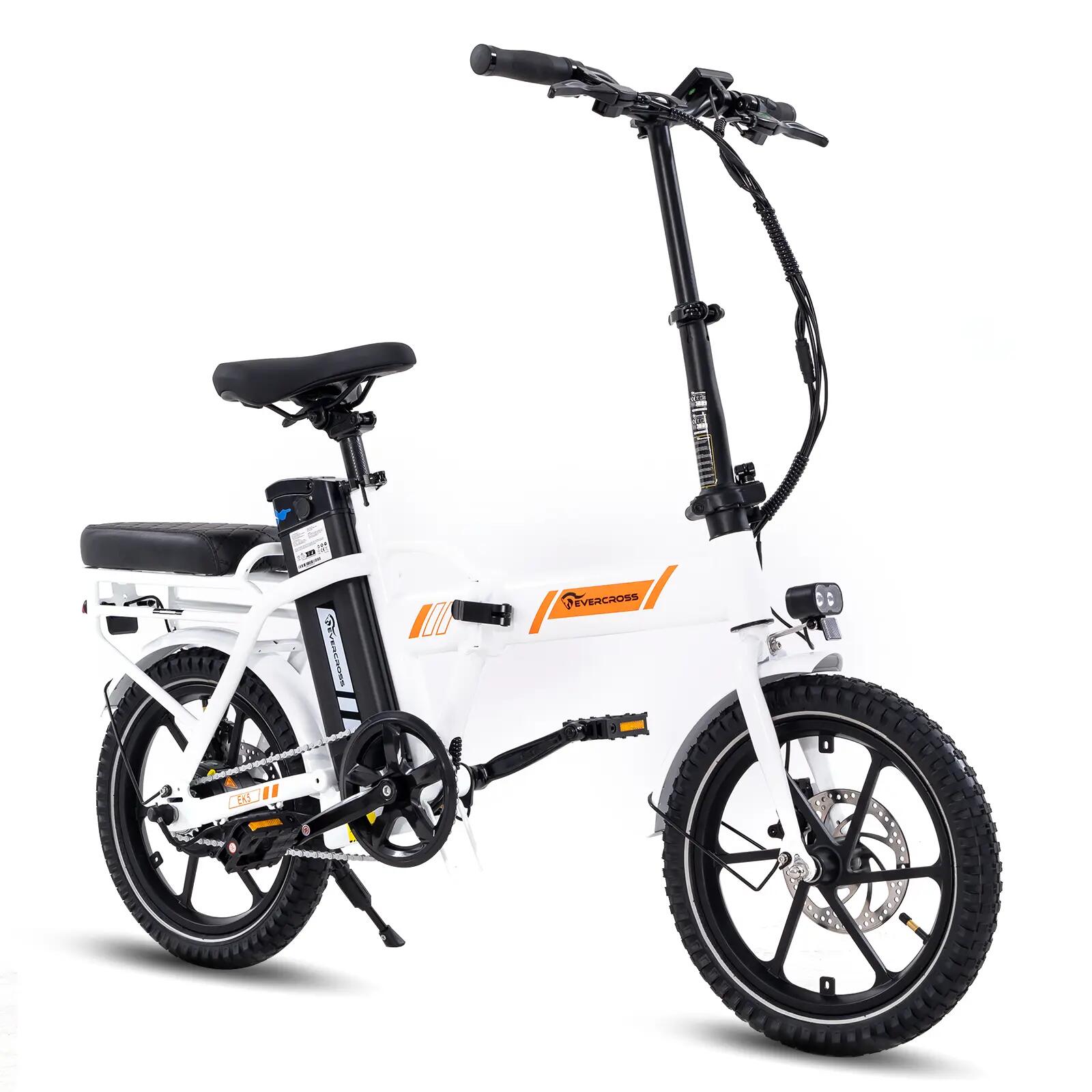 Vélo électrique pliant 16" 250W 13Ah 25 km/h EK5 compact urbain 4/15