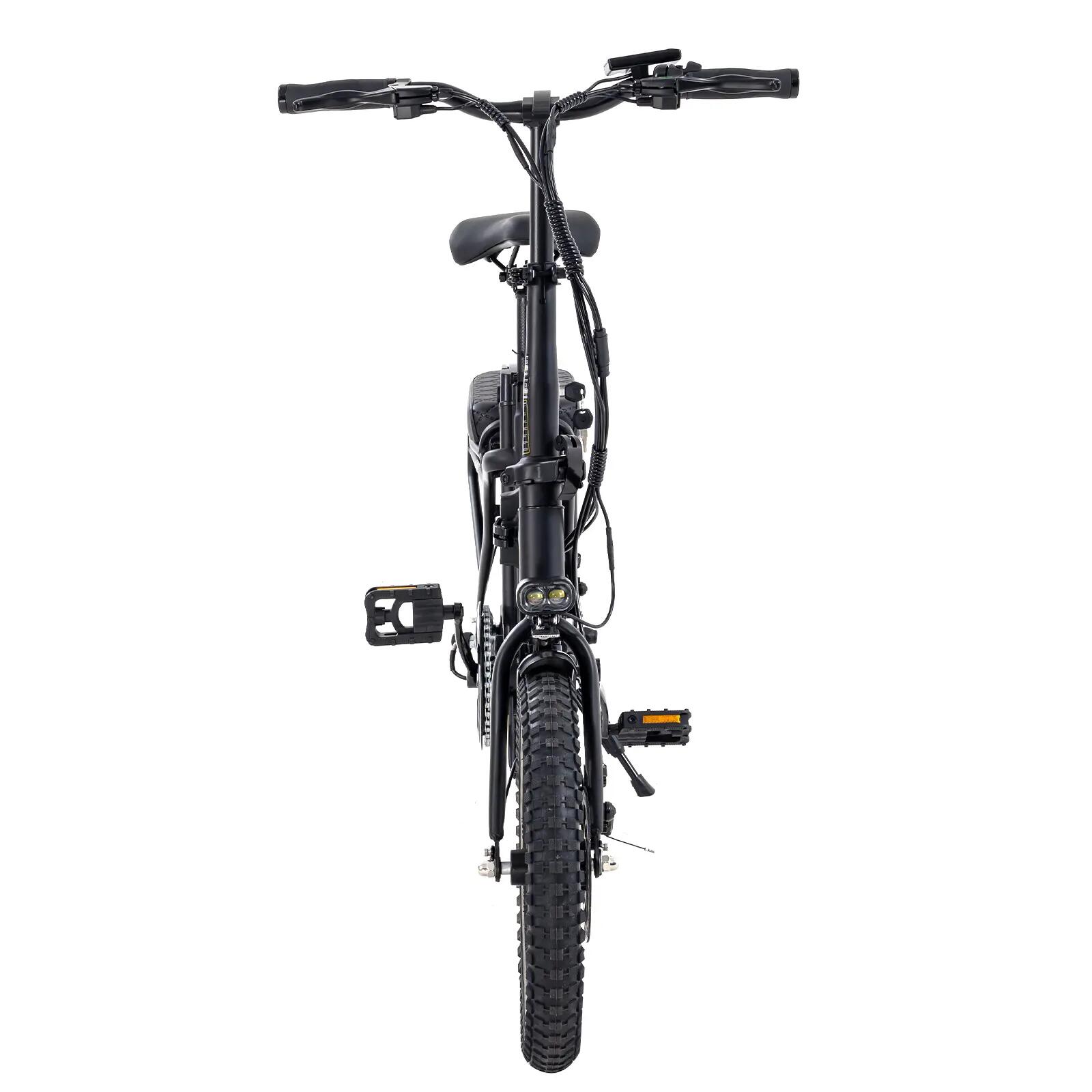 Elektrische vouwfiets 16" 250W 13Ah 25 km/u EK5 compact stadsfiets 12/15