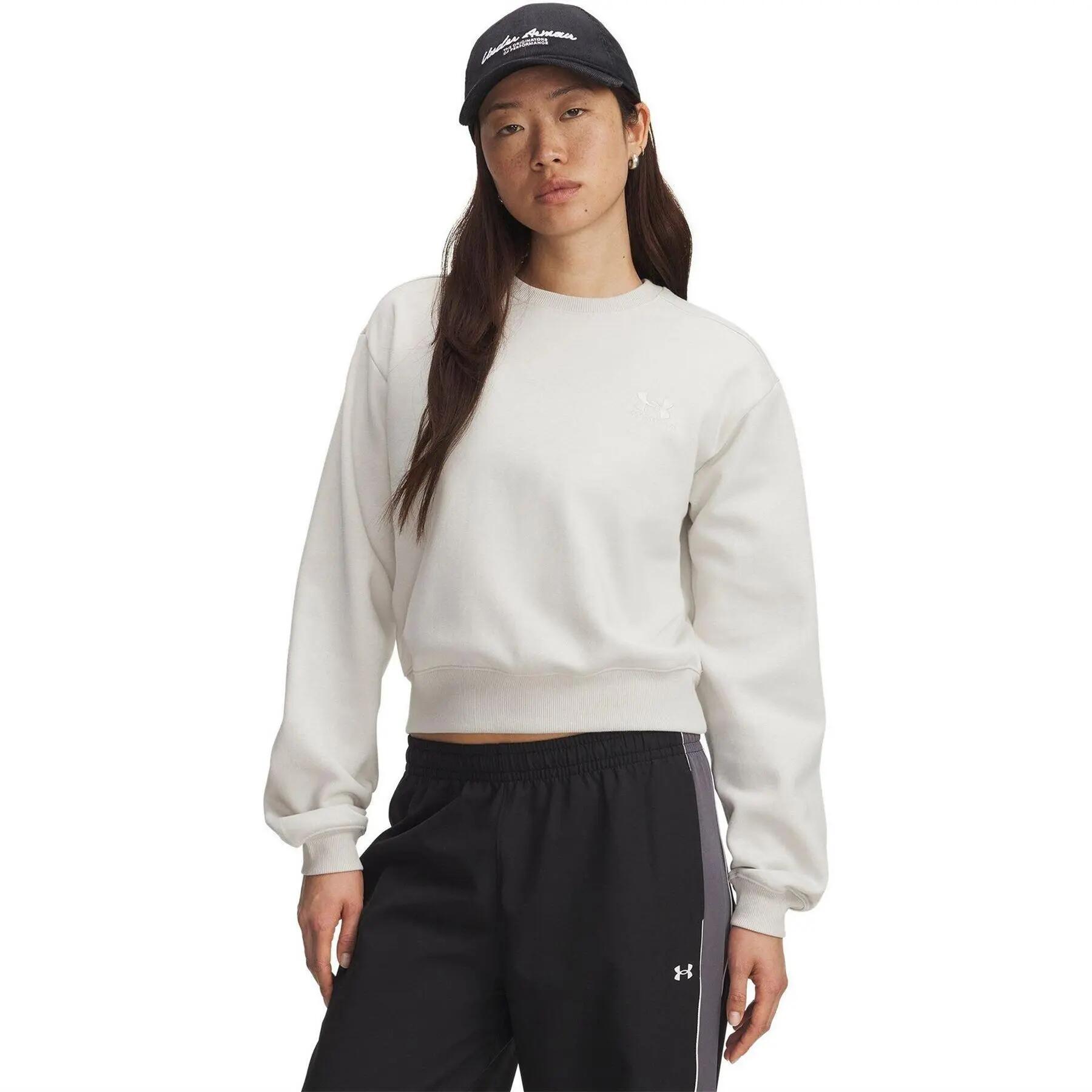 Under Armour Womens/Ladies Vida Icon Fleece Crop Sweatshirt