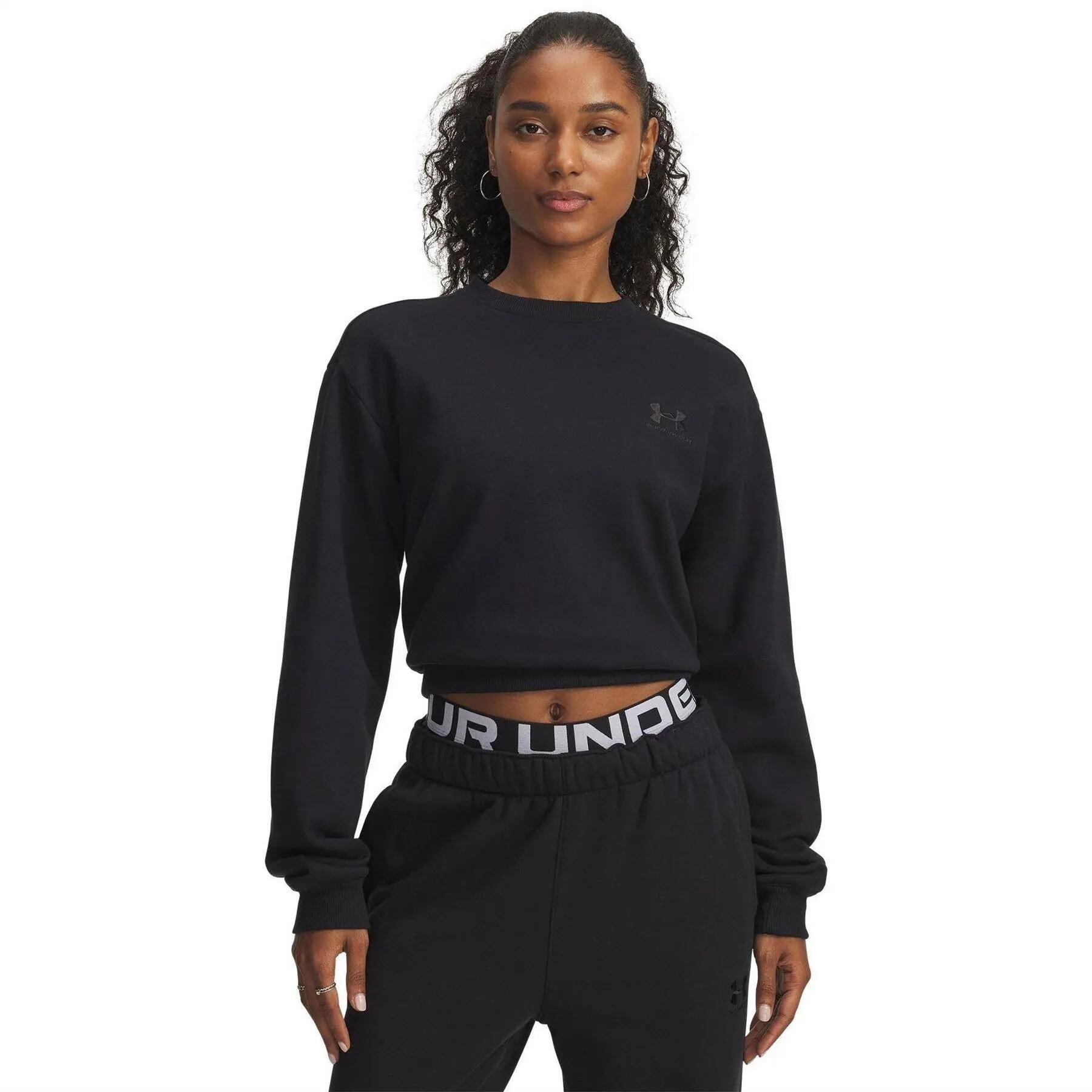 Under Armour Womens/Ladies Vida Icon Fleece Crop Sweatshirt