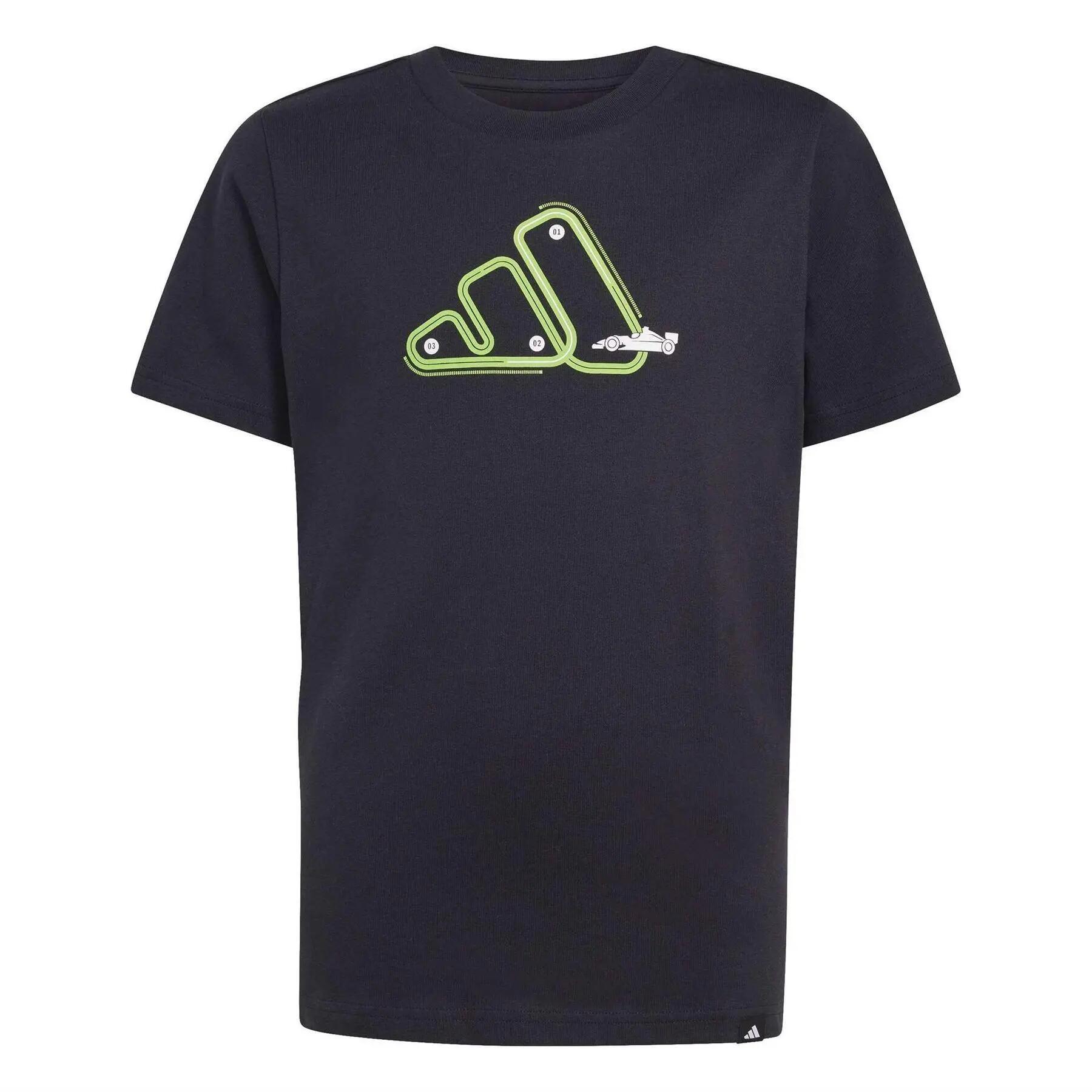 Adidas Childrens/Kids Graphic Print T-Shirt