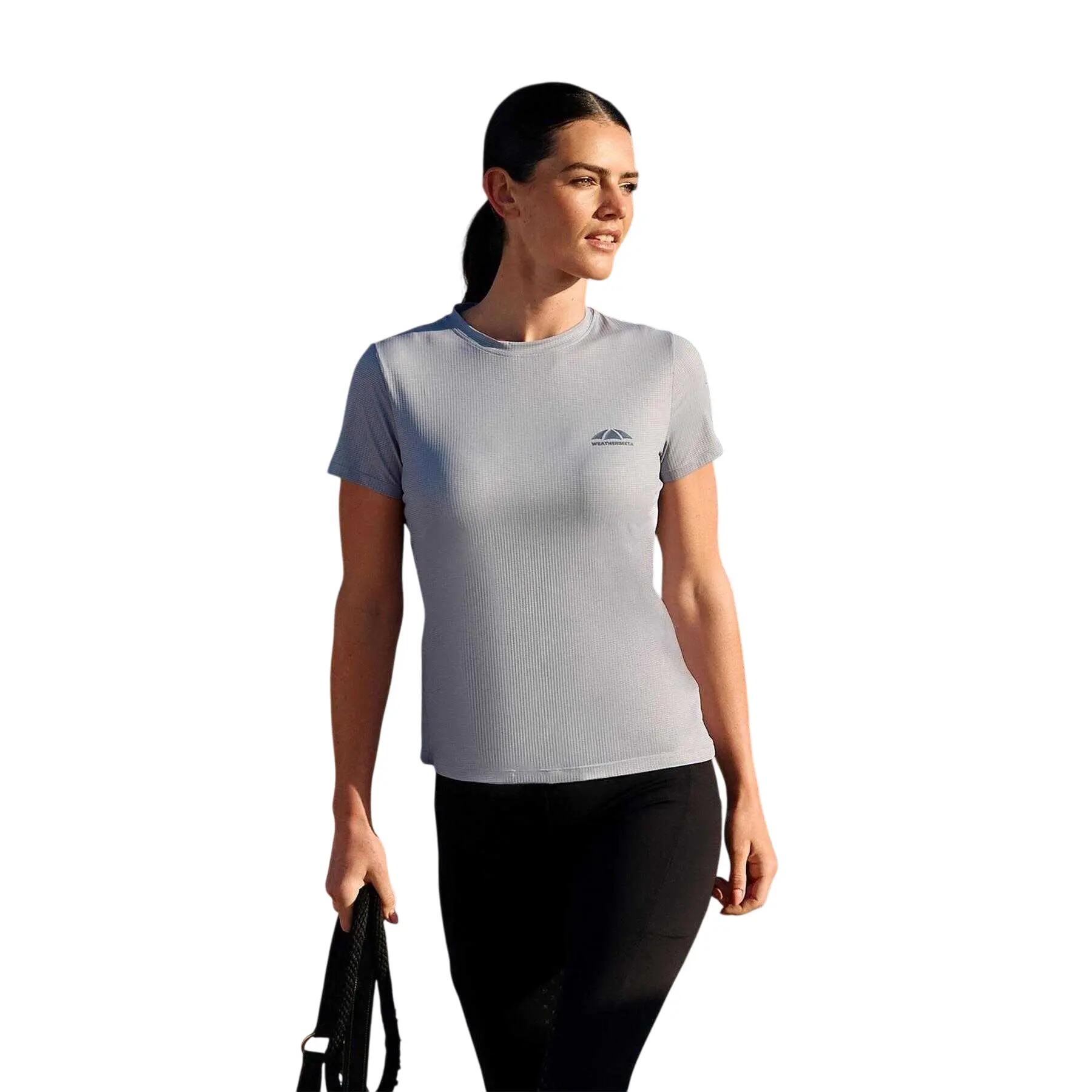 Weatherbeeta Womens/Ladies Copper Ribbed Relaxed Fit T-Shirt