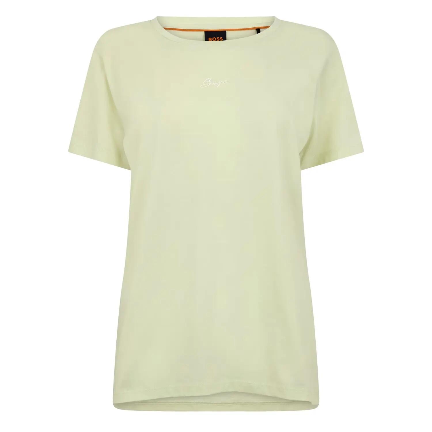 Boss Womens/Ladies Embroidered Logo Slim T-Shirt
