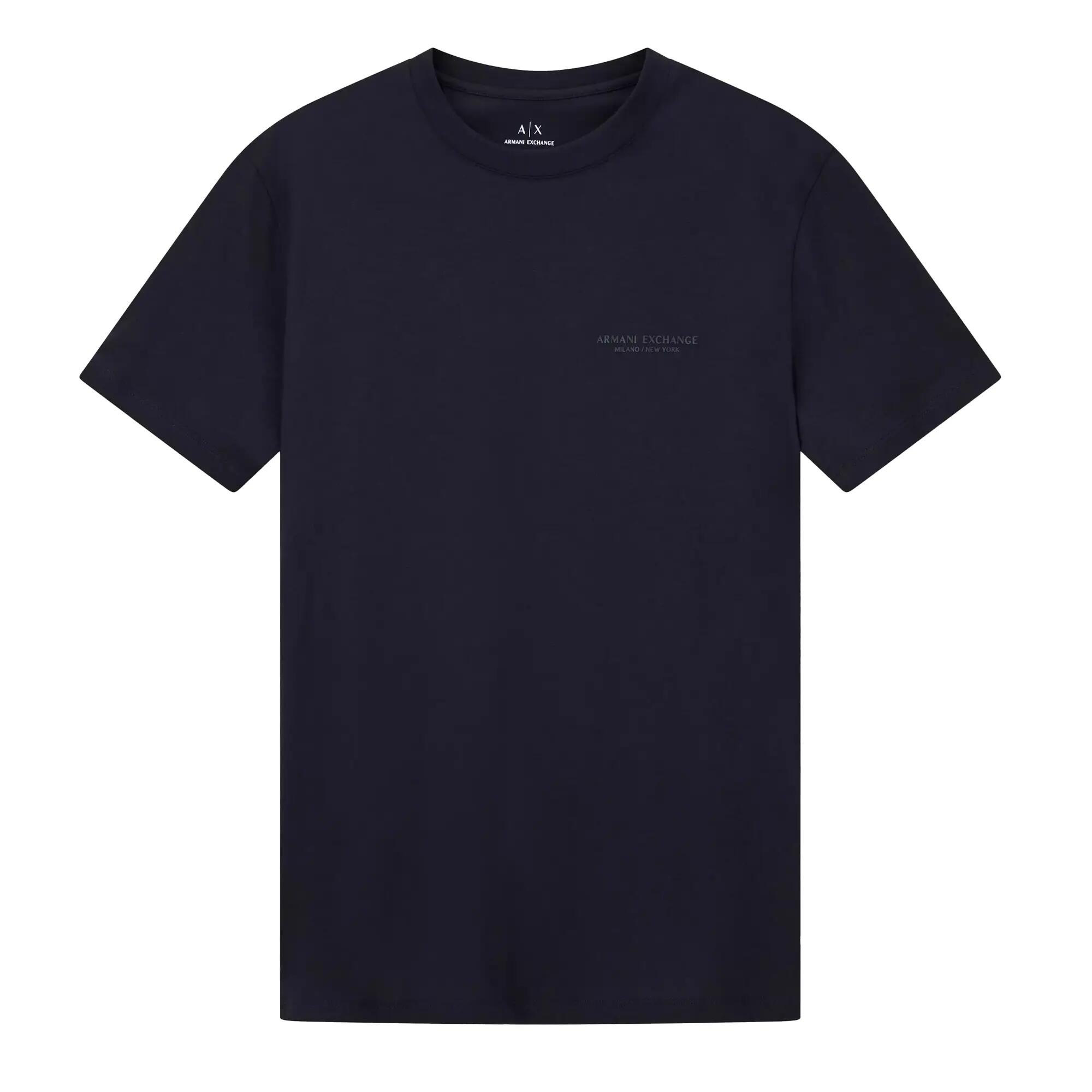 Armani Exchange Mens Plain Cotton T-Shirt