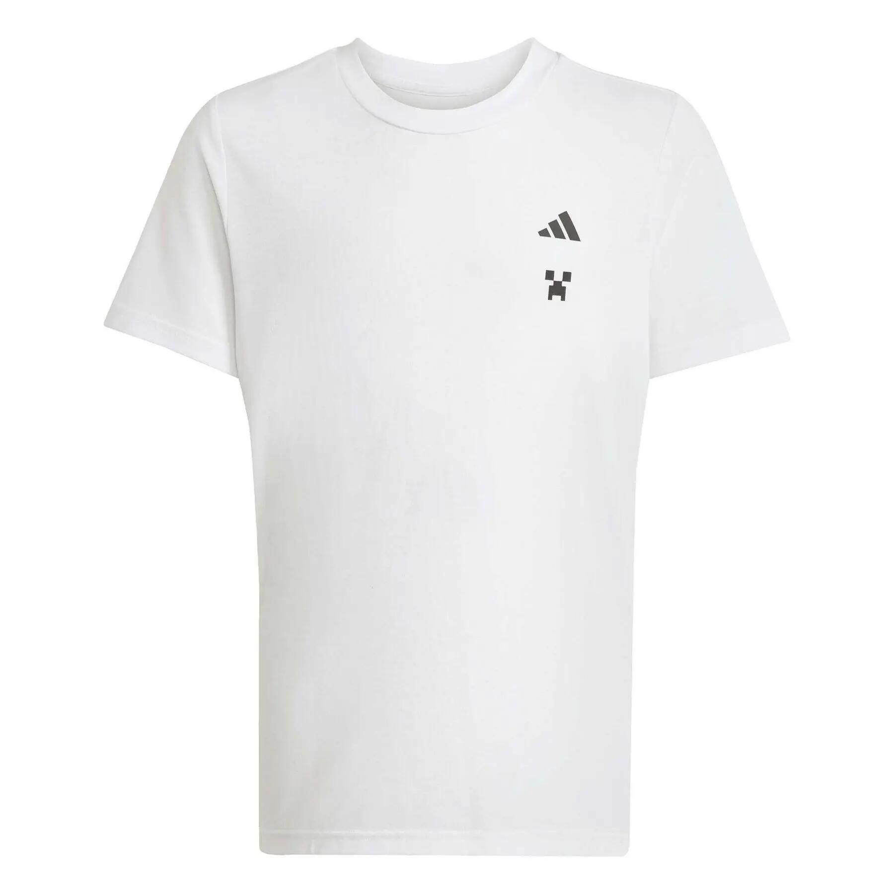 Adidas Childrens/Kids Creeper Minecraft Performance T-Shirt
