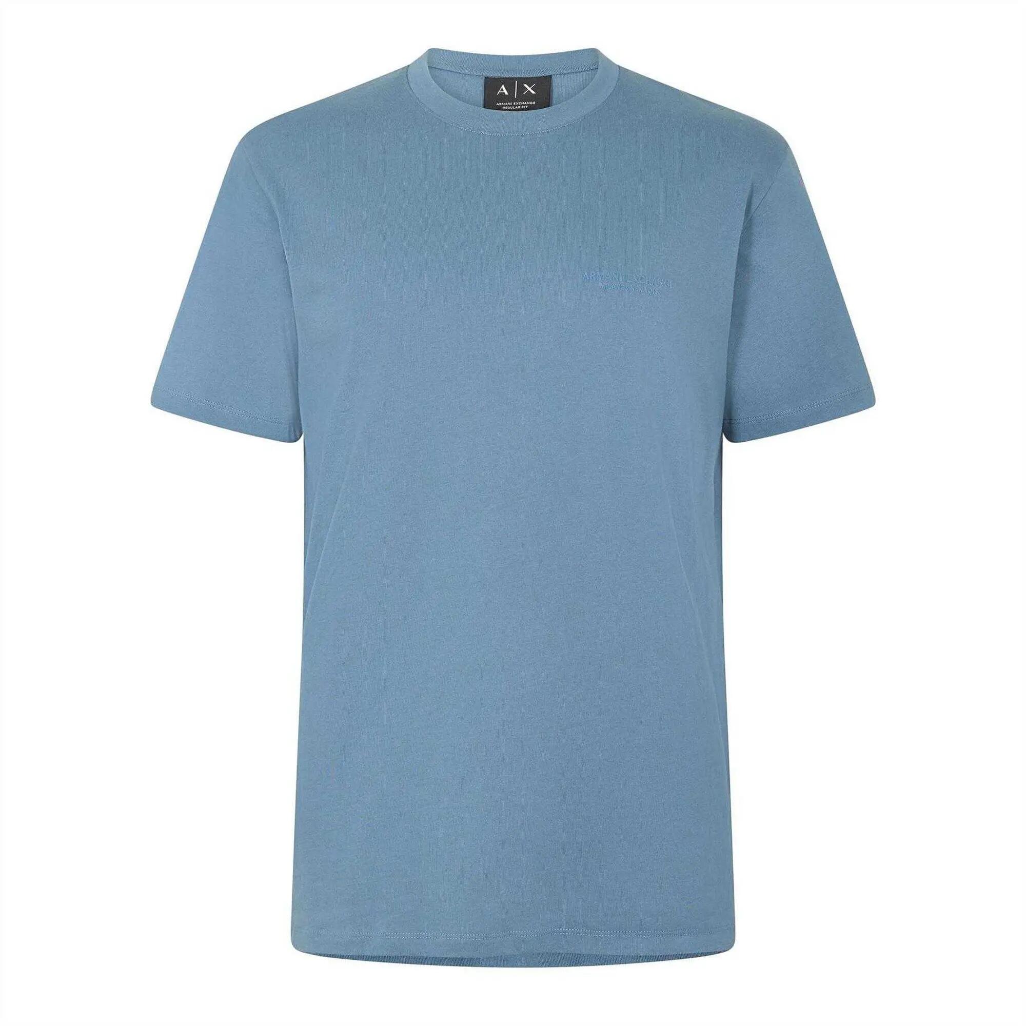 Armani Exchange Mens Plain Cotton T-Shirt