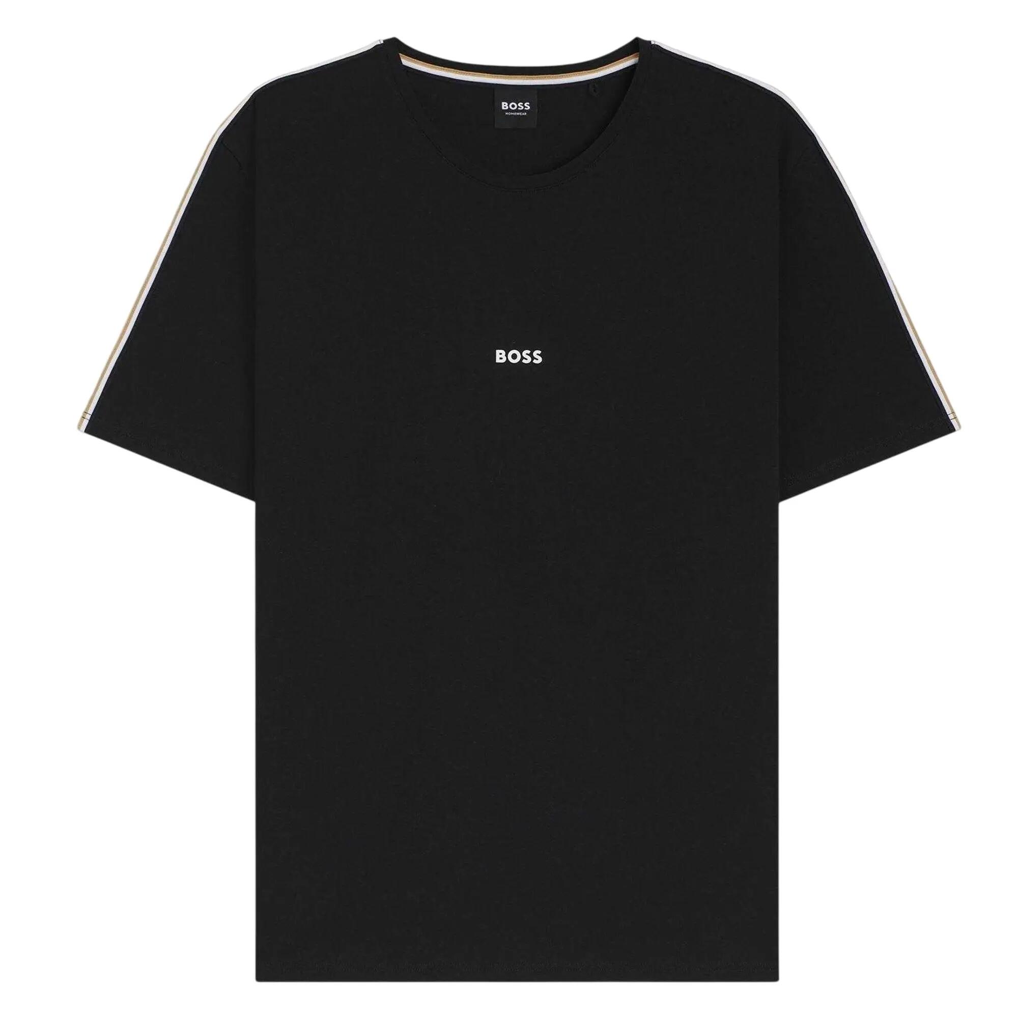 Boss Mens Logo Polycotton Regular T-Shirt