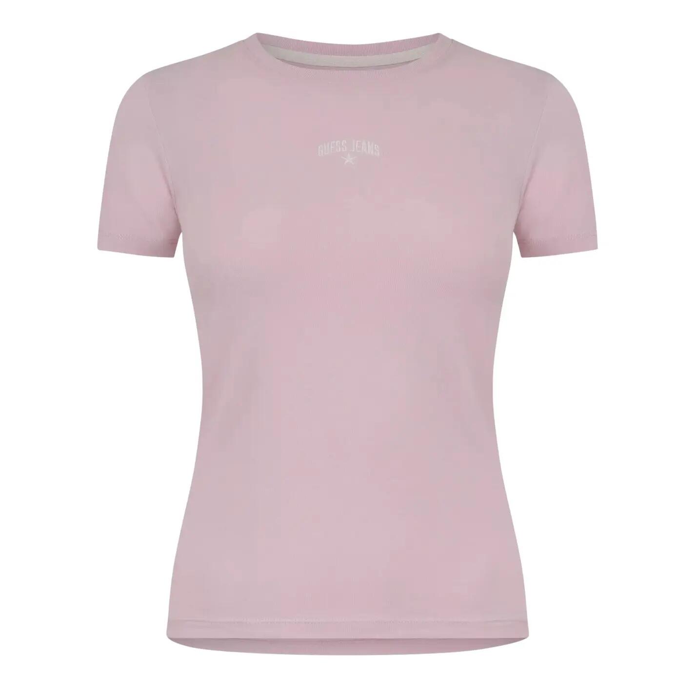 Guess Womens/Ladies Star Print Slim T-Shirt